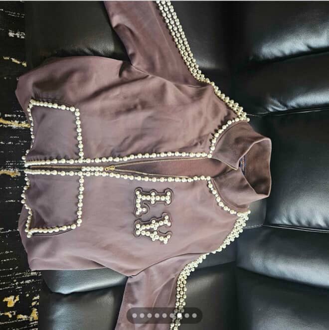 Louis Vuitton Louis Vuitton Pearl Varsity Jacket Size US XL / EU 56 / 4 - 2 Thumbnail