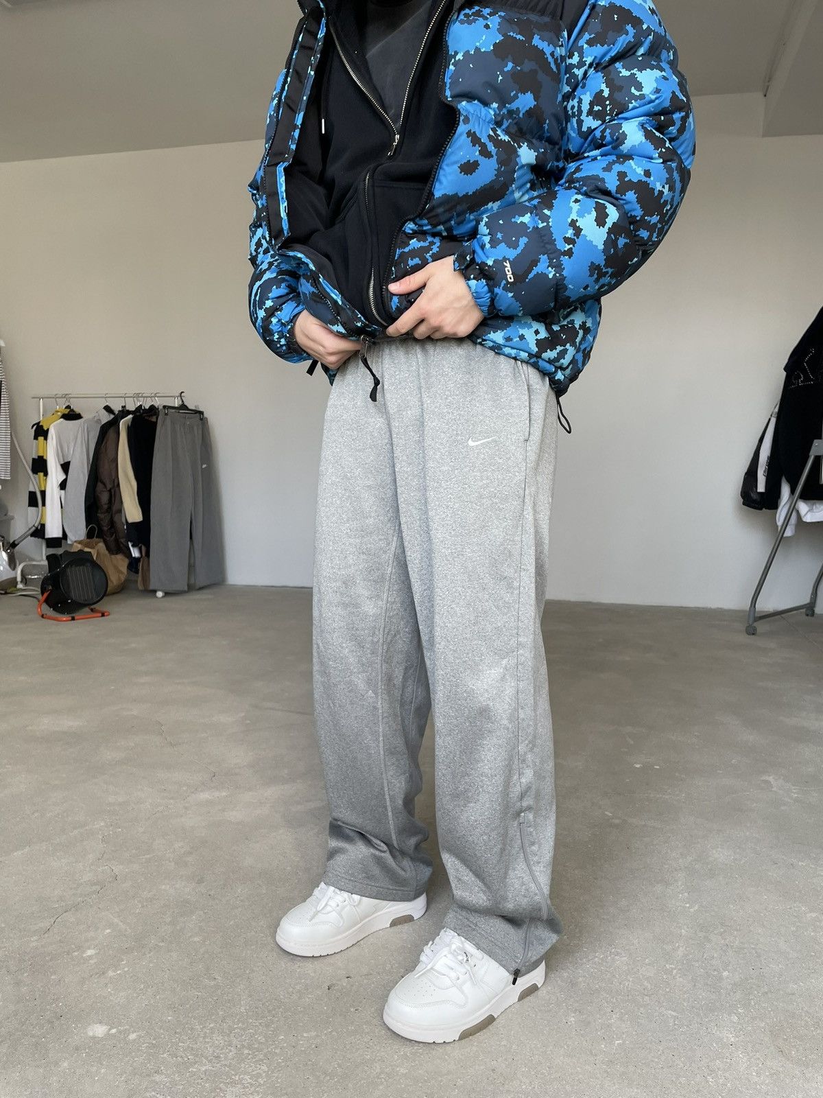 Nike Vintage Nike sweatpants buggy stacked Size US 32 / EU 48 - 1 Thumbnail