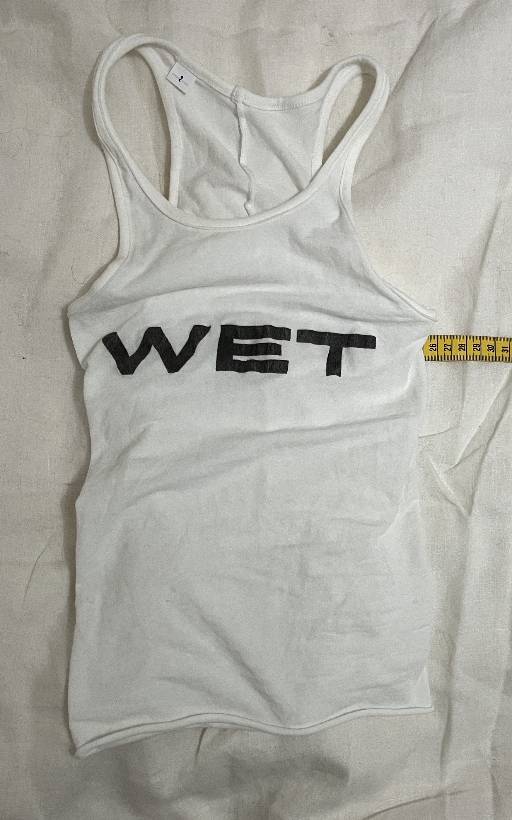 トップス YEEZY WET TANK SIZE 1 Yeezy Mowalola Wet Tank Top - Maxxtees.com