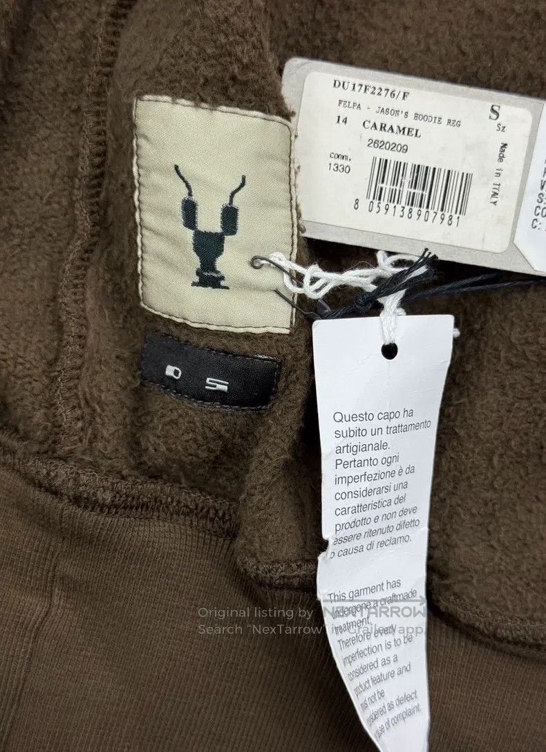 Rick Owens Rick Owens Hooded Hoodie Size US S / EU 44-46 / 1 - 6 Thumbnail