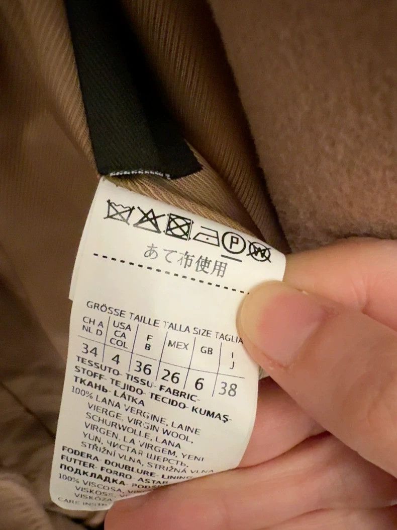 Max Mara Max Mara Classic wool coat Size S / US 4 / IT 40 - 5 Thumbnail