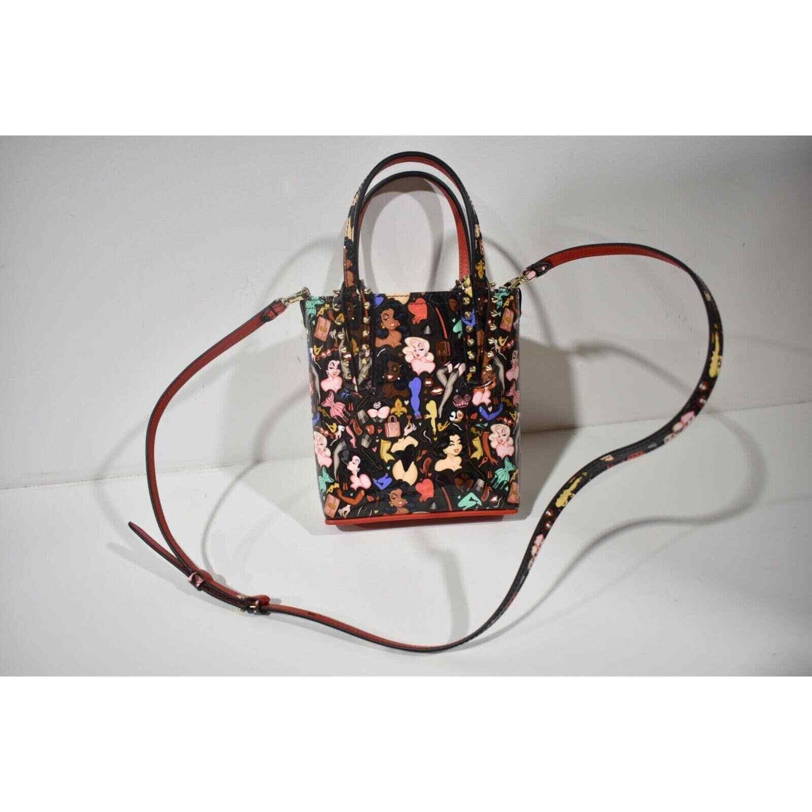 Christian Louboutin Christian Louboutin Bored Leather Tote Crossbody Bag Size ONE SIZE - 4 Thumbnail