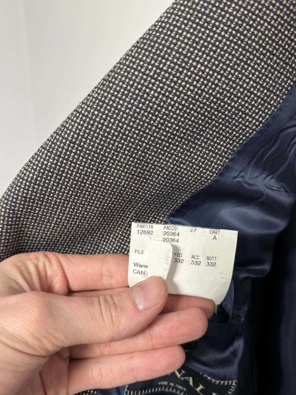 Canali Canali Blazer Men’s Blue Luxury Wool Silk 60-R Size Size 54L - 22 Thumbnail