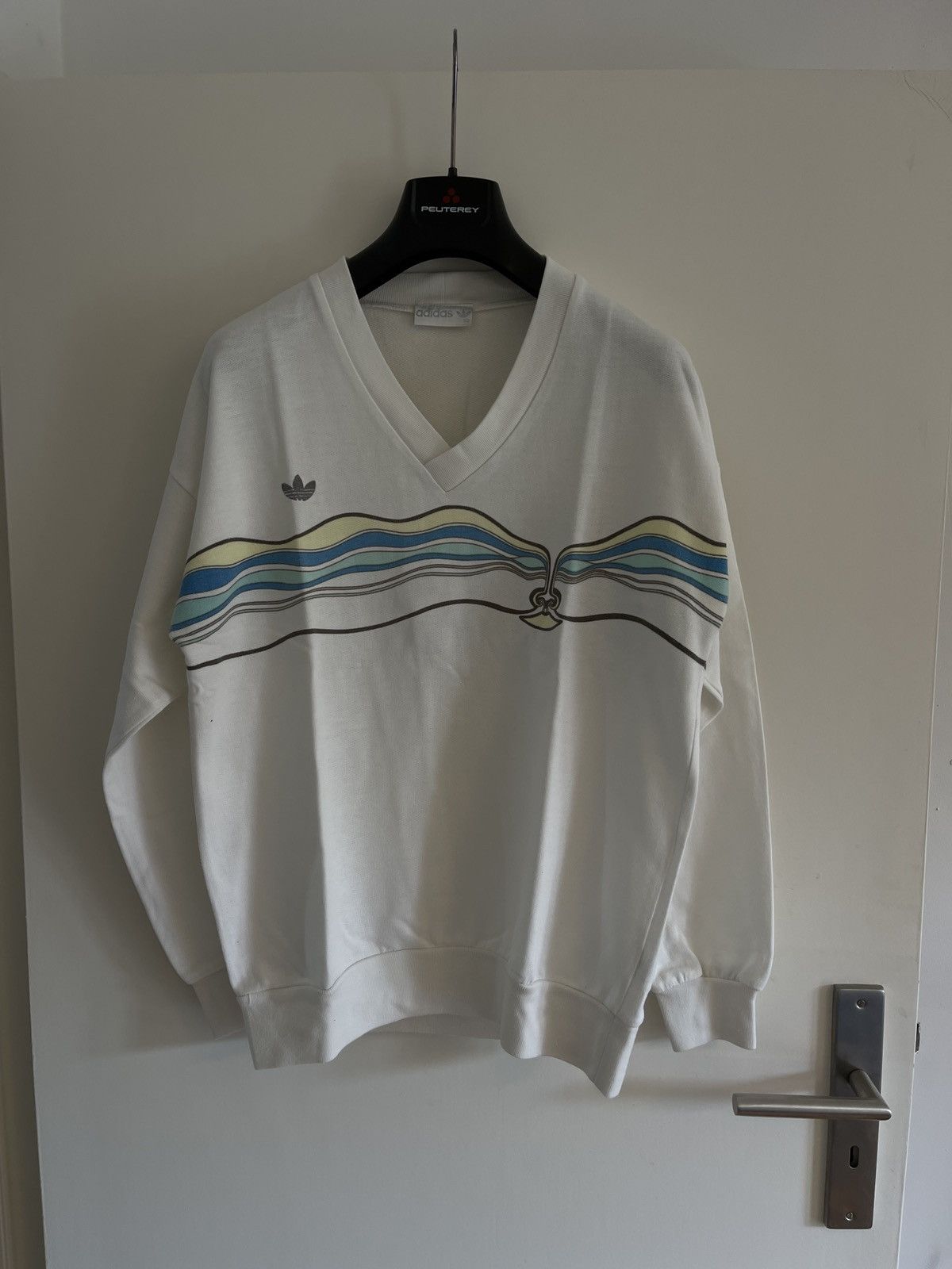 Adidas Vintage Adidas Ivan Lendl Tennis Sweatshirt 80s West Germany Size US L / EU 52-54 / 3 - 2 Thumbnail