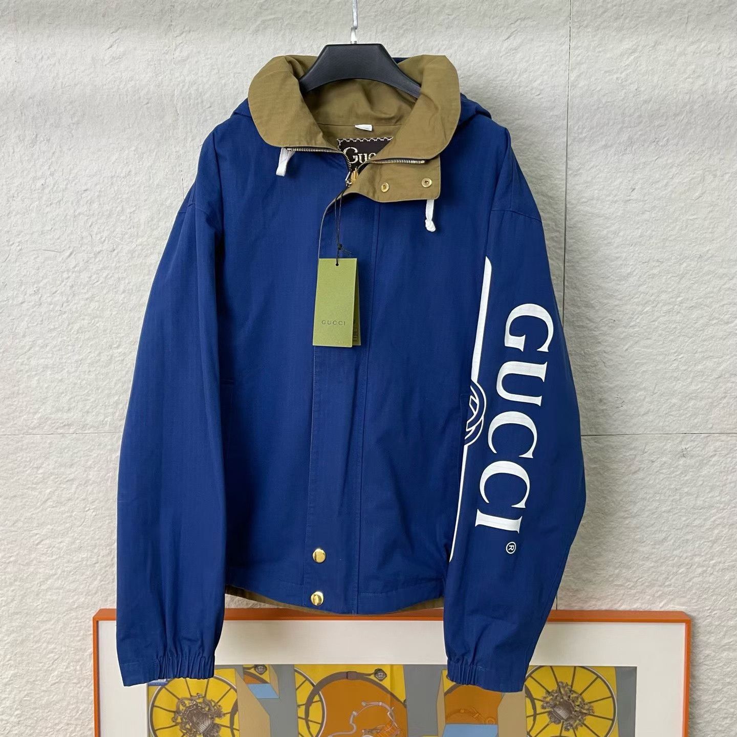 Gucci Gucci Reversible Letter Print Jacket Size US M / EU 48-50 / 2 - 1 Thumbnail