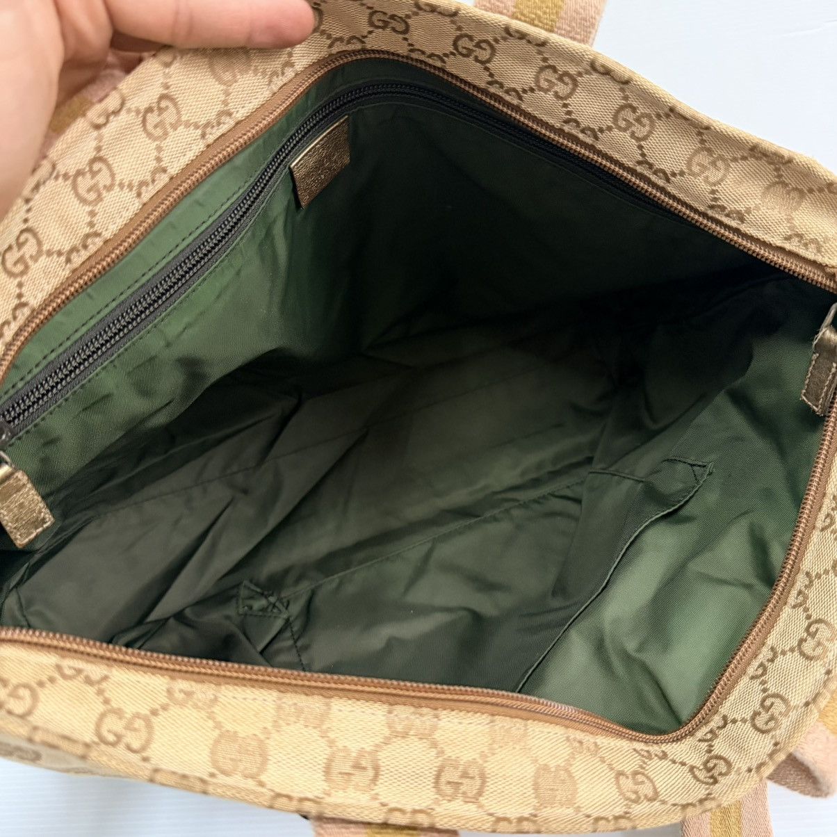 Gucci Gucci Monogram Shoulder Tote Bag Size ONE SIZE - 9 Thumbnail