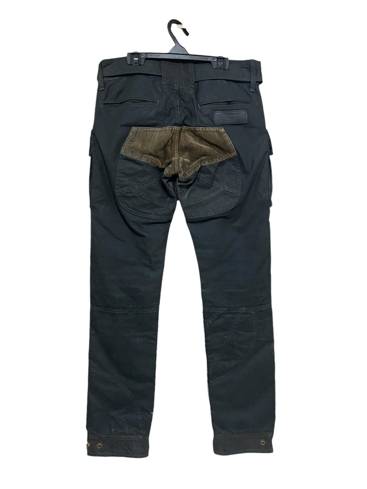Undercover Vintage Undercover AW08 oiled waxed Cargo Bondage Pants Size US 30 / EU 46 - 7 Thumbnail