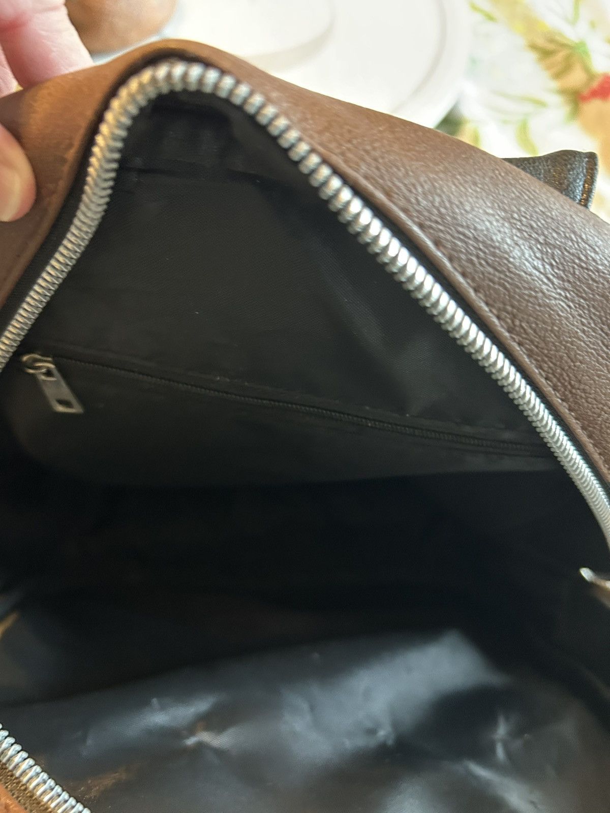 Other Tan and Black Demon Slayer Backpack Size ONE SIZE - 3 Thumbnail