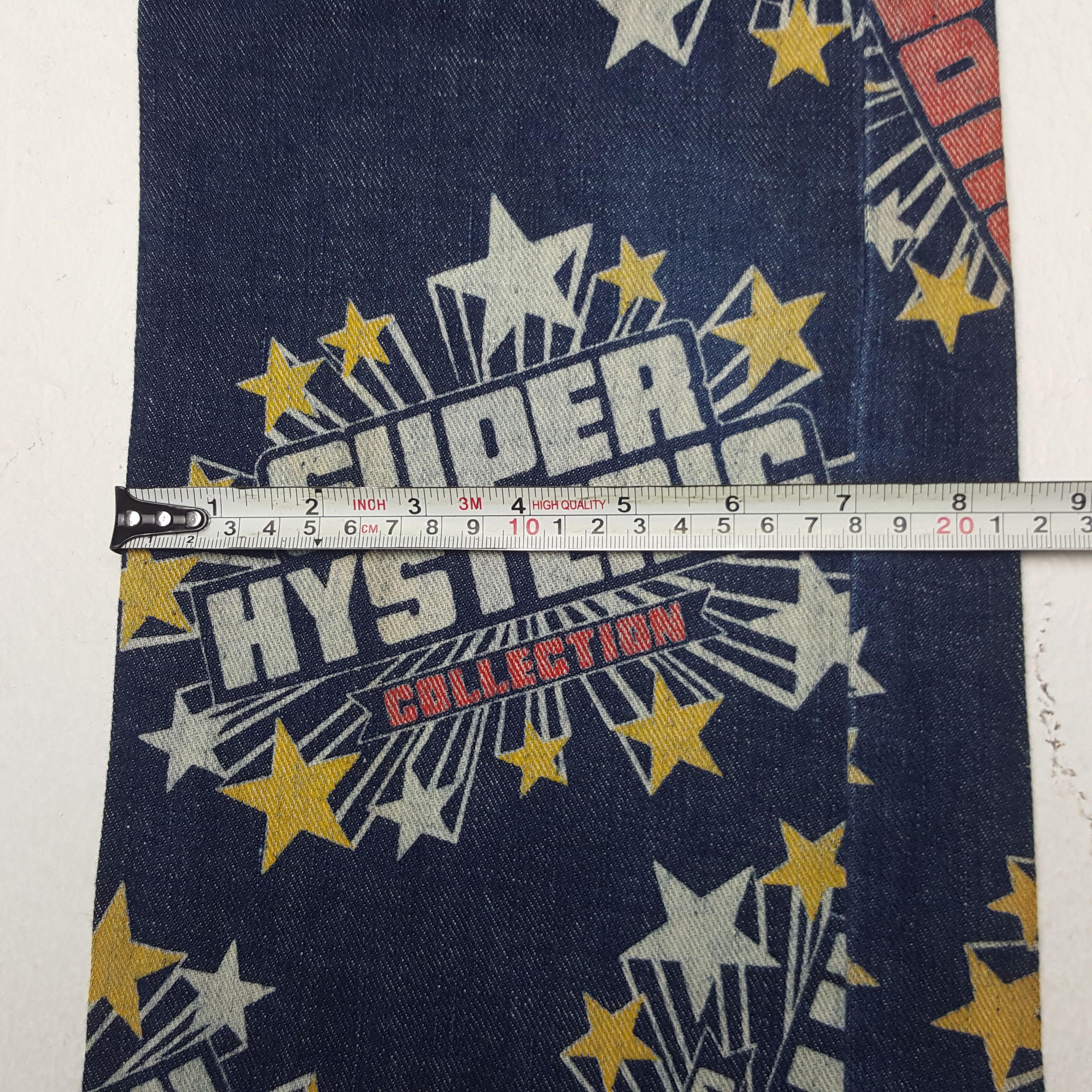 Hysteric Glamour × Japanese Brand × Vintage Vintage Hysteric Glamour Super Overprinted Denim Jeans Size US 29 - 10 Thumbnail