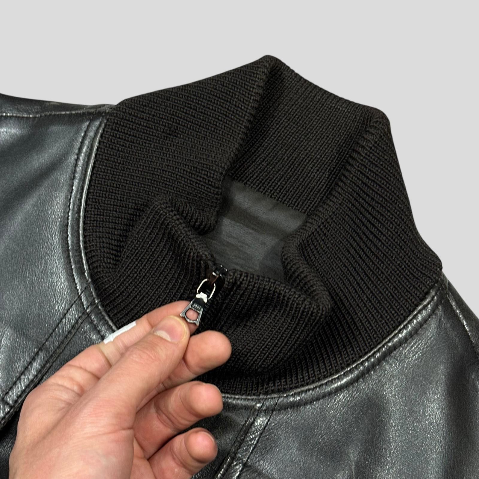Neil Barrett Neil Barrett 00’s Multipocket Buckle Leather Moto Jacket - L Size US L / EU 52-54 / 3 - 7 Thumbnail