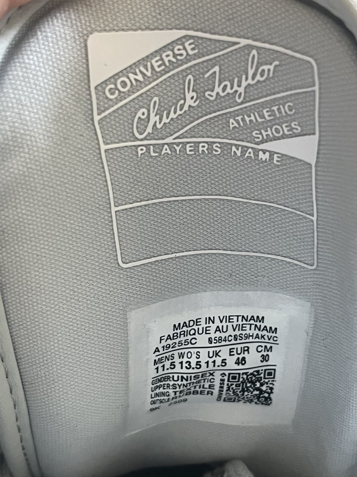 Anonymous Club Anonymous Club x Shayne Oliver x Converse Chuck 70 Size US 11.5 / EU 44-45 - 7 Thumbnail