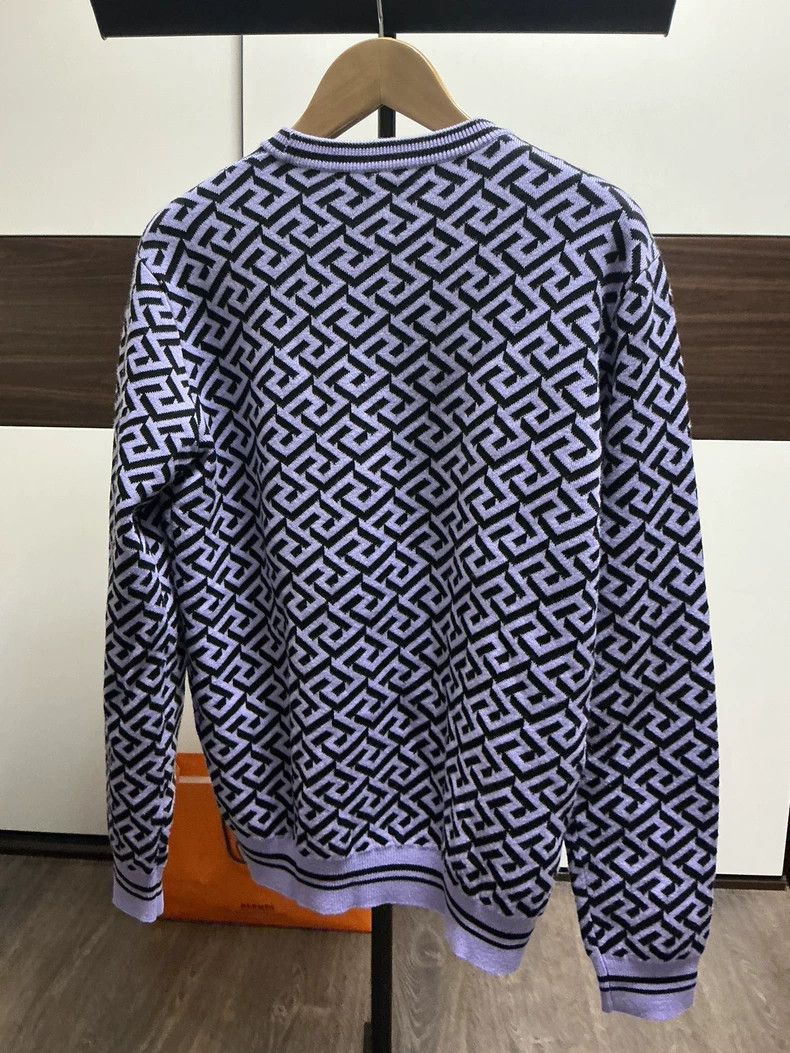 Versace Versace Classic black and white color scheme and unique Fe Size US M / EU 48-50 / 2 - 2 Thumbnail
