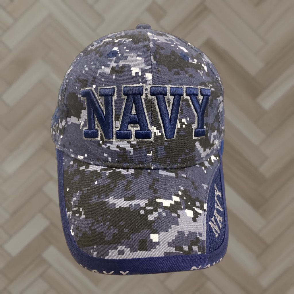 Vintage Jwm Men Baseball Cap Tactical Snap Navy Adjustable Hat Camo Army Caps /H124 Size ONE SIZE - 1 Thumbnail