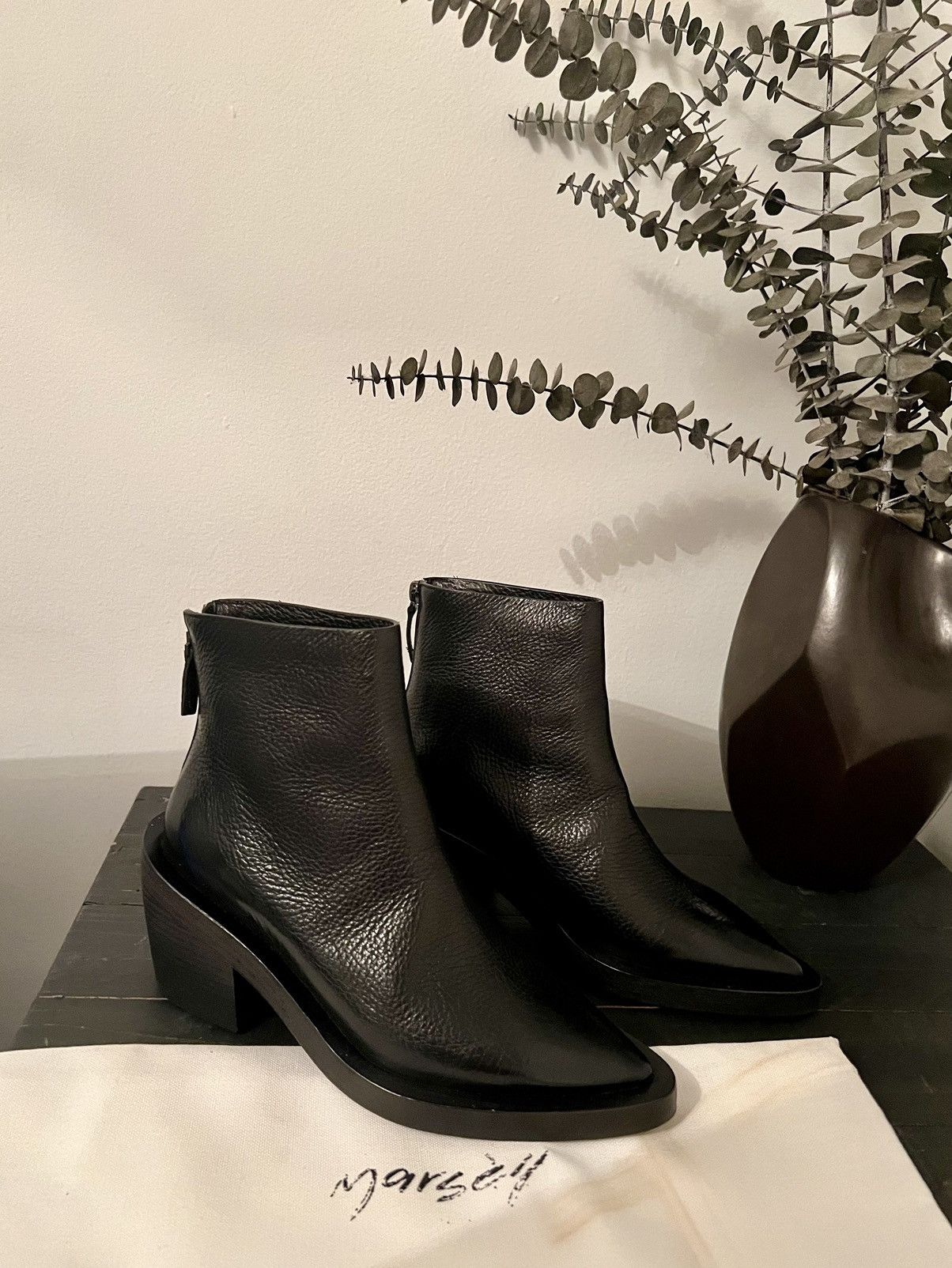 Marsell Marsèll Black Coneros Tronchetto Zip Boots Size US 6 / IT 36 - 5 Thumbnail