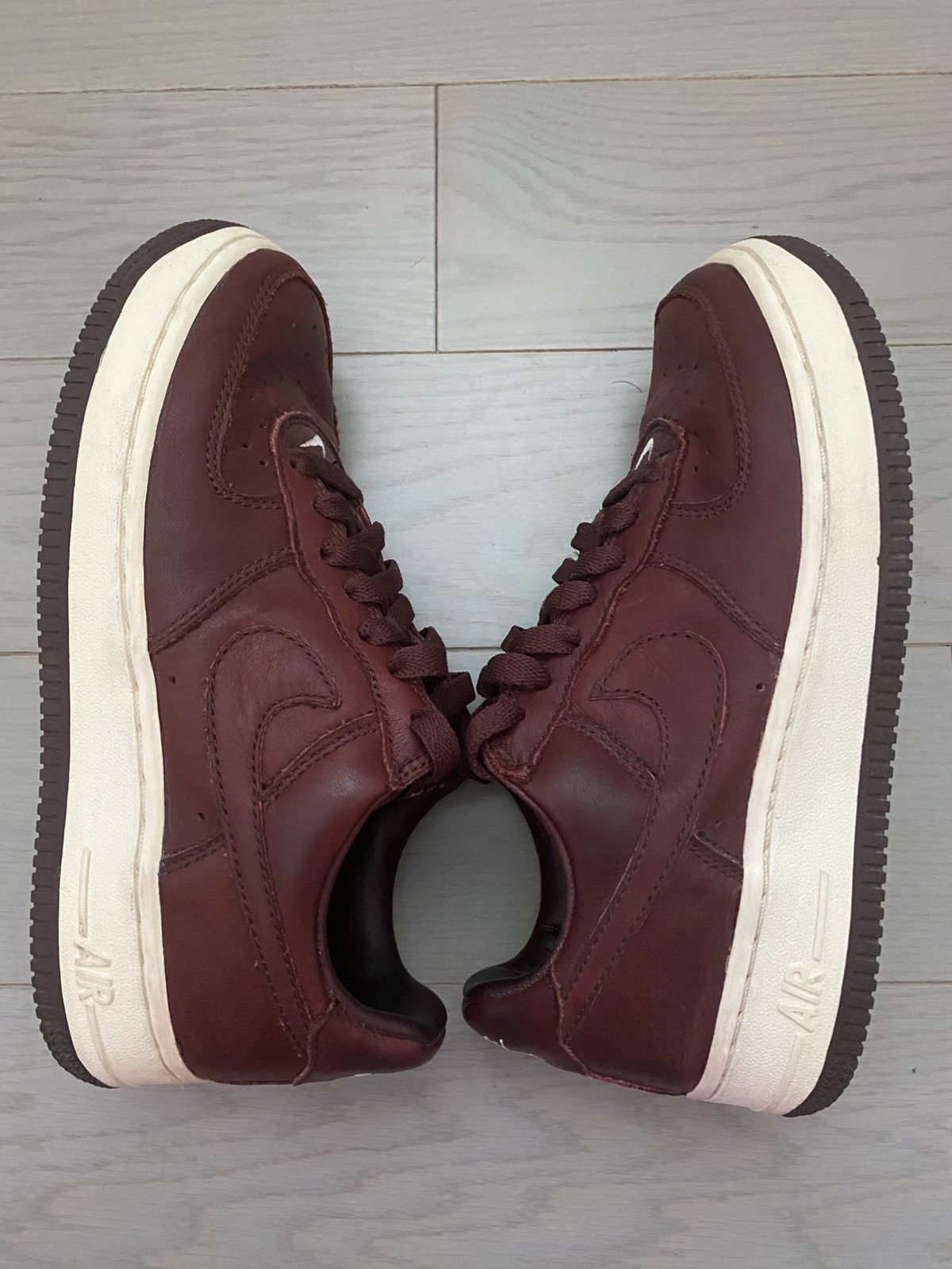 Nike 2004 Nike Air Force 1 Low “Aged Wine” Size US 4 / IT 34 - 2 Thumbnail