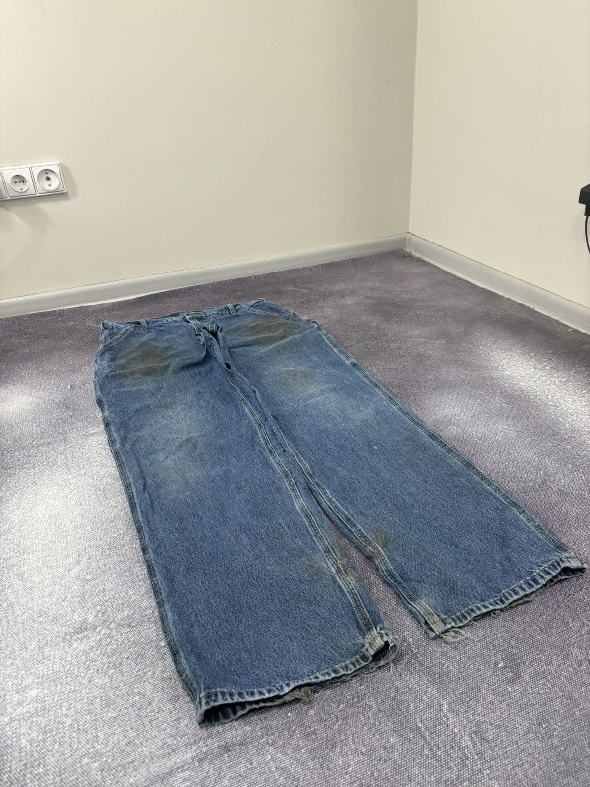Carhartt Vintage Carhartt USA Straight Fit Denim Work Hype Jeans Size US 36 / EU 52 - 9 Thumbnail