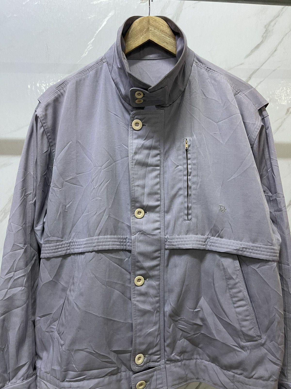 Christian Dior Monsieur Dior 80s Blouson Jacket Dior Homme Size US XXS / EU 40 - 3 Thumbnail