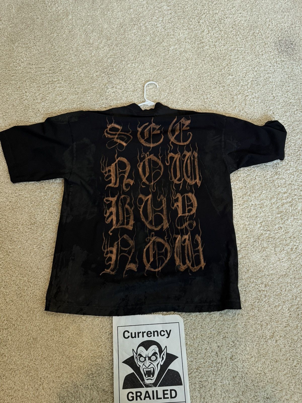 Balenciaga Balenciaga OVERSIZED Heavy Metal Tshirt Size US XXS / EU 40 - 8 Thumbnail