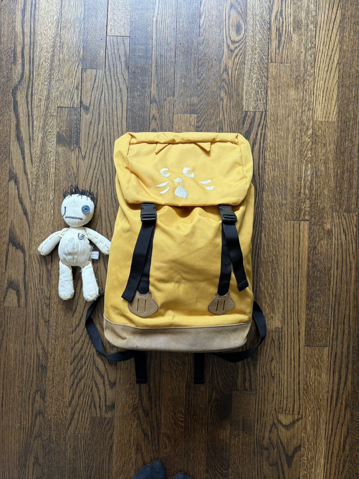 Ne-Net Ne-Net Yellow rucksack backpack Size ONE SIZE - 1 Thumbnail