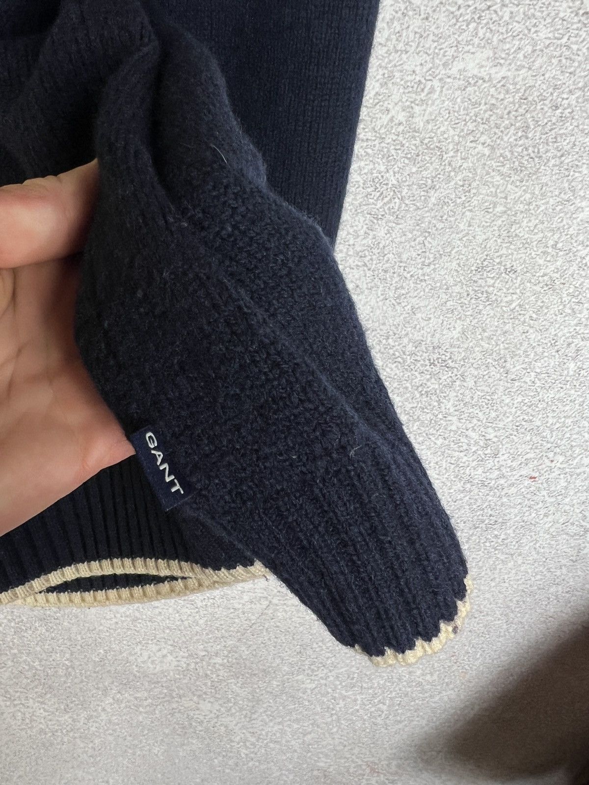 Gant Vintage Gant Animals Pattern Lambswool Knitted Sweater Size US L / EU 52-54 / 3 - 6 Thumbnail