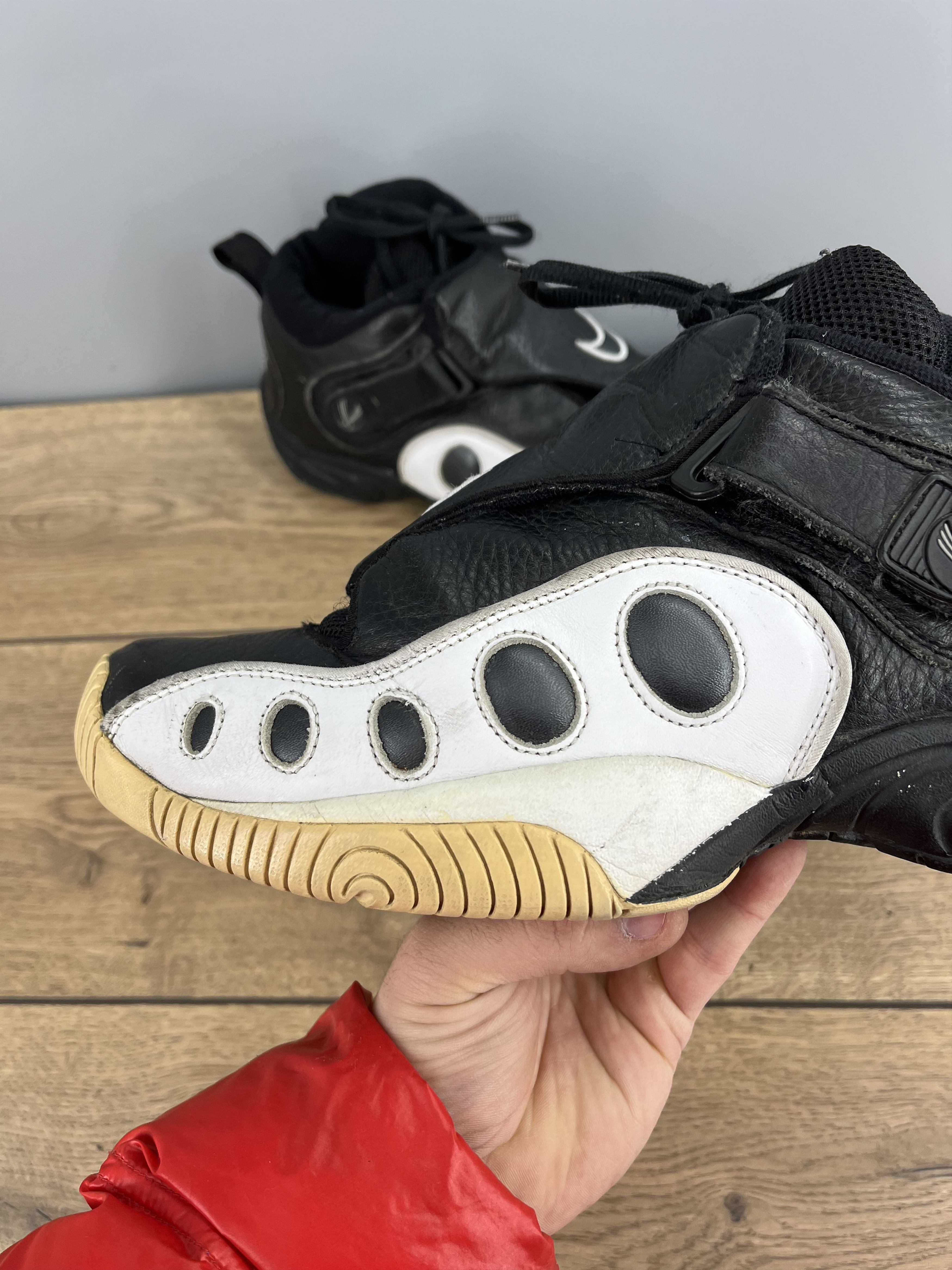 Vintage Nike Air Bill Flicht OG 1999 Black White US 12 EU 46 Size US 12 / EU 45 - 9 Thumbnail