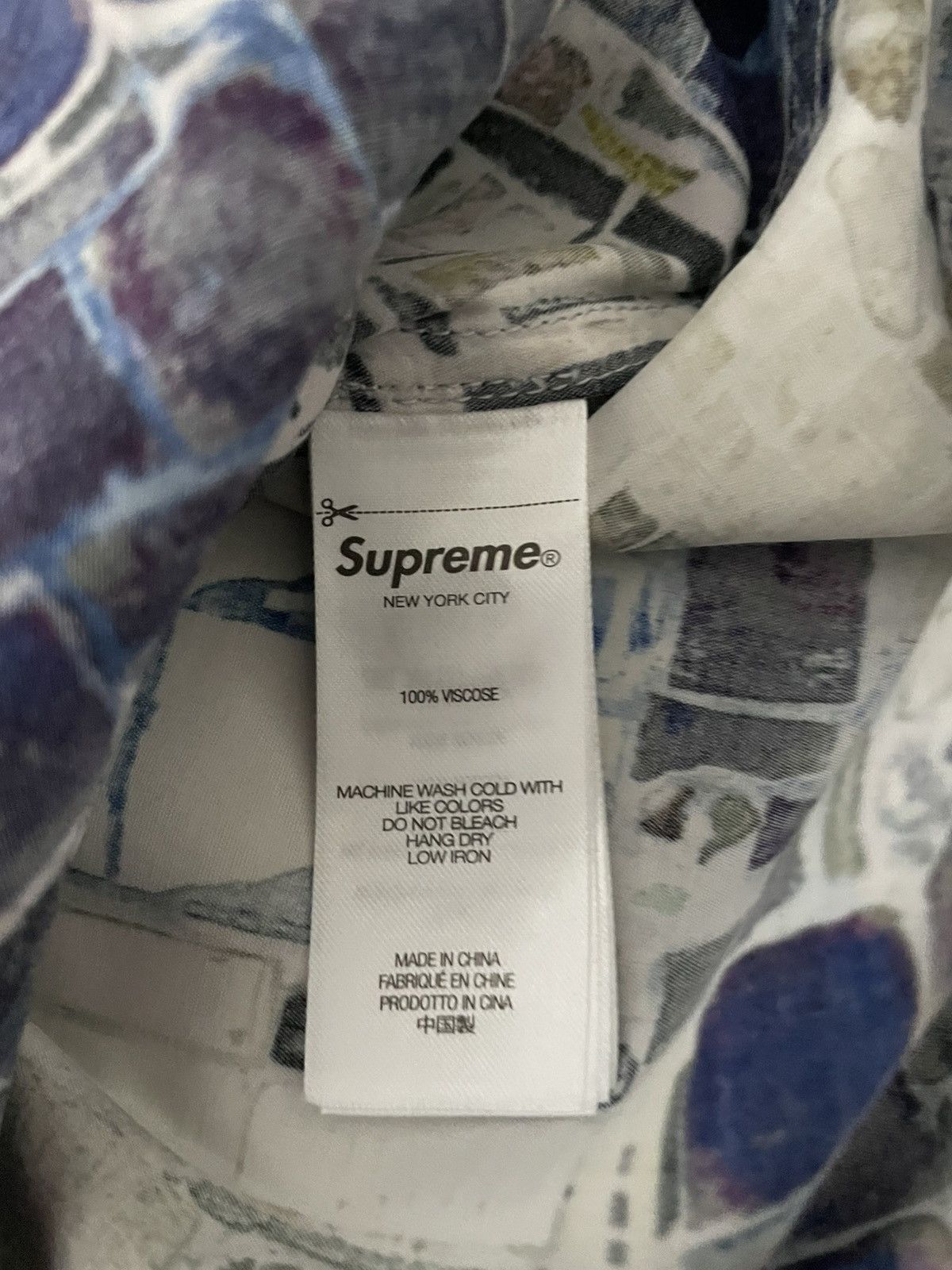 Supreme Supreme Mosaic S/S Shirt Size US S / EU 44-46 / 1 - 6 Thumbnail