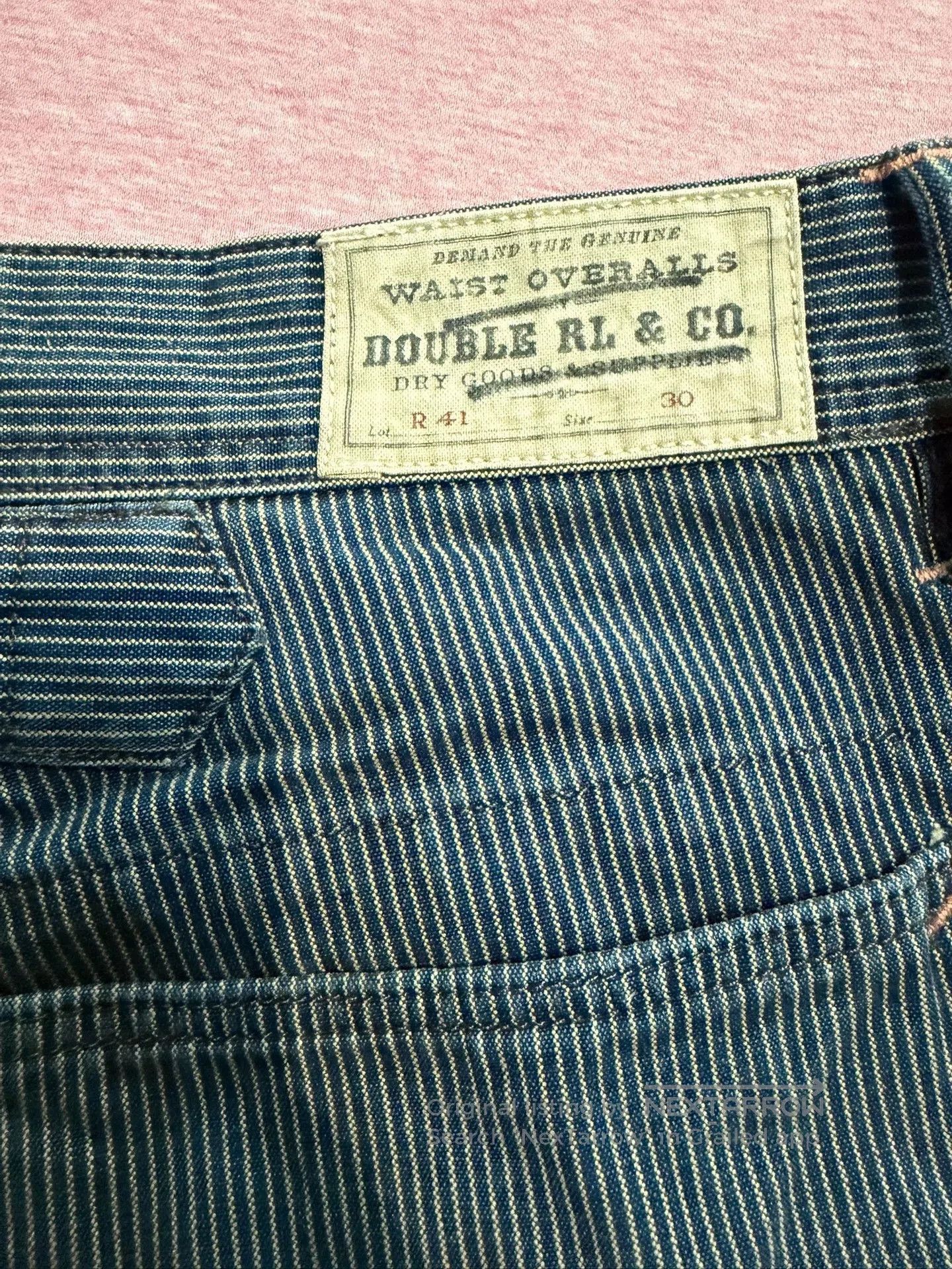 RRL Ralph Lauren RRL Early Striped Logger Pants. Size US 30 / EU 46 - 7 Thumbnail