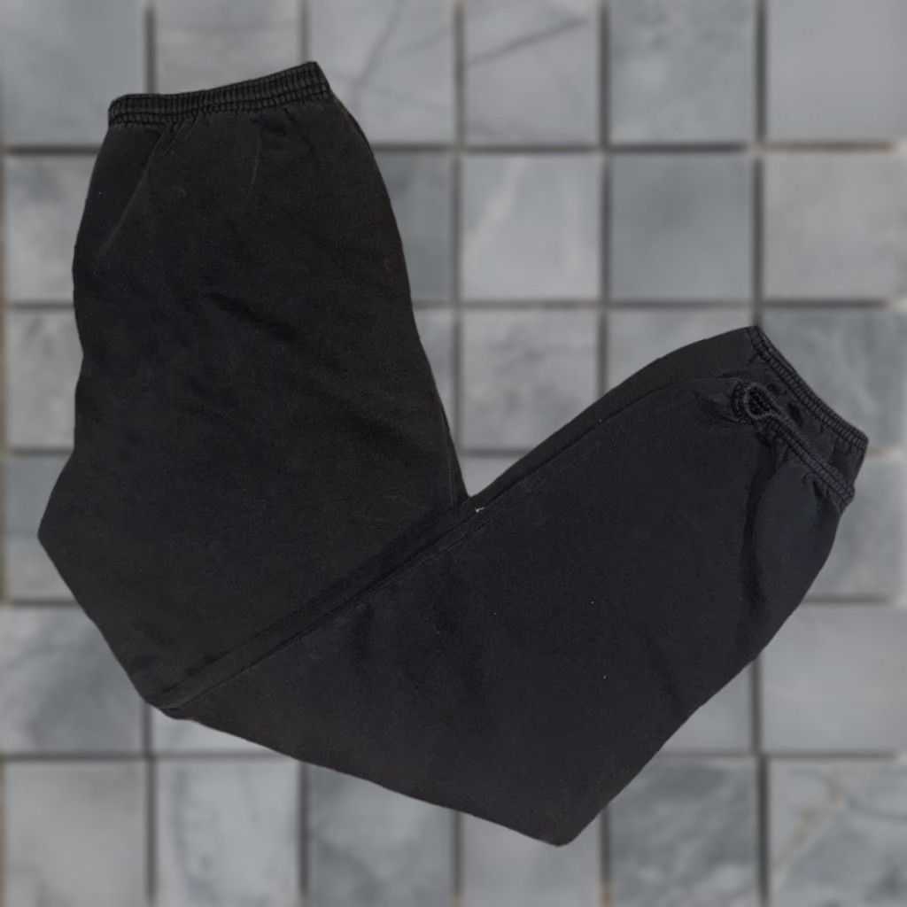 Nike VINTAGE Nike Sweatpants Men’s 32x30 Black Distressed 90s USA Made Pants Size US 32 / EU 48 - 1 Thumbnail