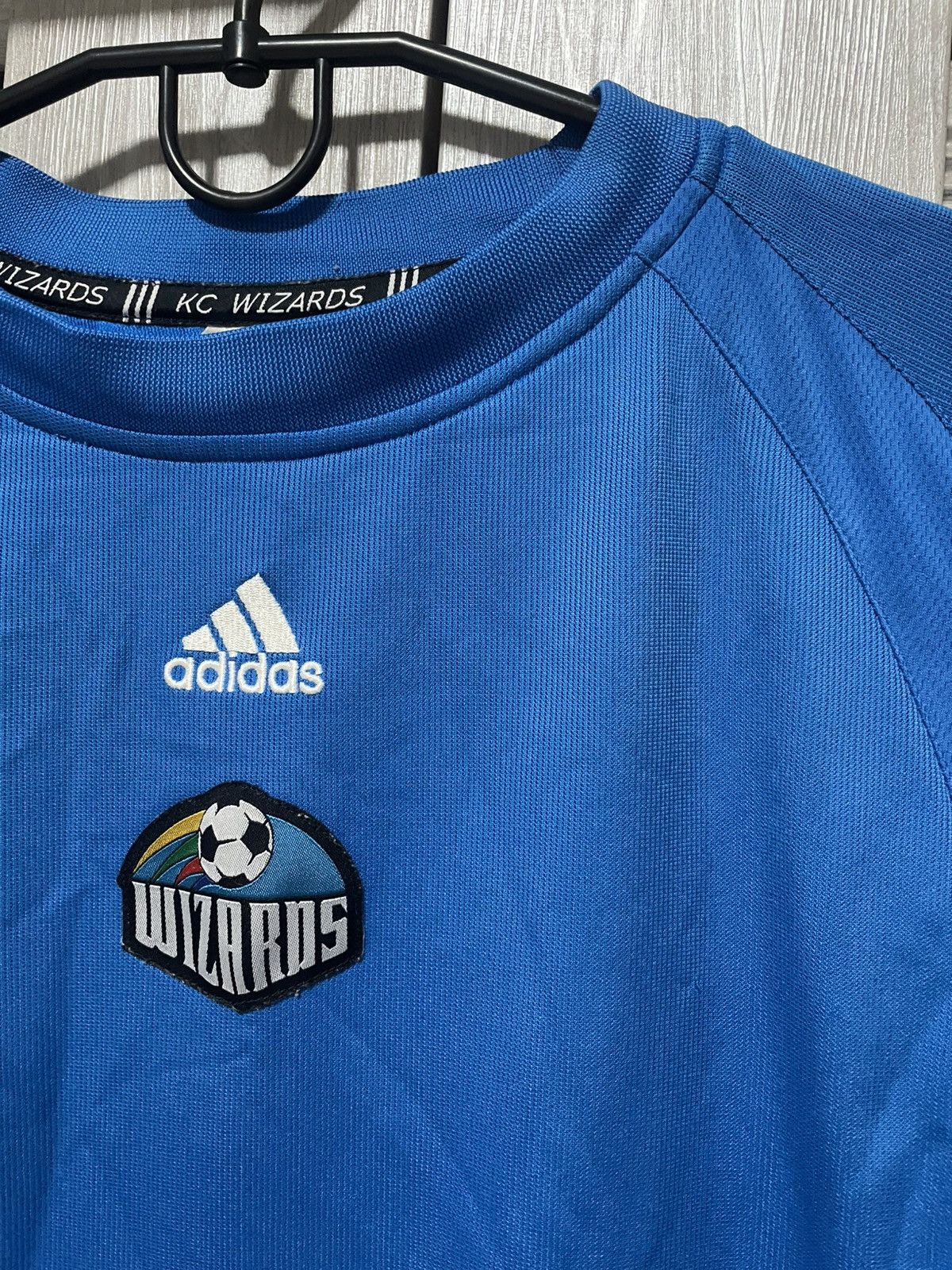 Adidas × Vintage Vintage Adidas Kansas City Wizards 90s Soccer Jersey Size US XL / EU 56 / 4 - 5 Thumbnail