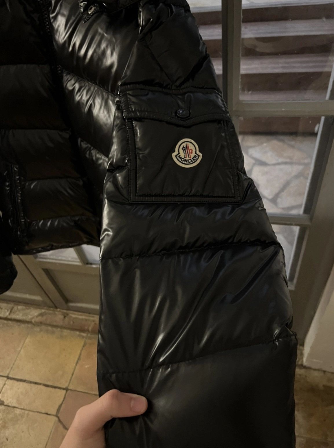 Moncler Moncler Maya size 5 Black Size US XL / EU 56 / 4 - 2 Thumbnail