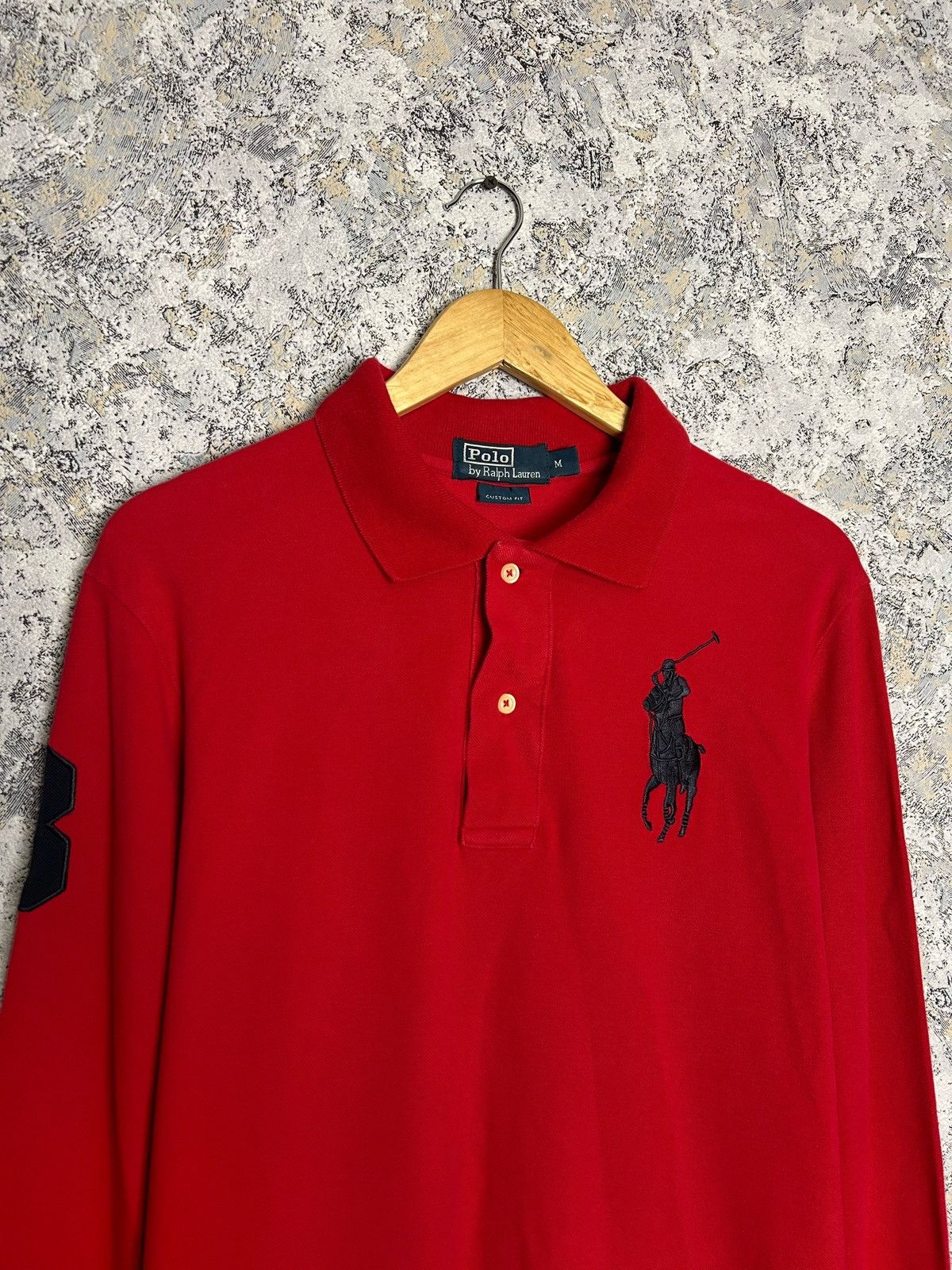 Polo Ralph Lauren Vintage Polo Ralph Lauren Rugby Long Sleeve Y2K Big Pony Size US M / EU 48-50 / 2 - 2 Thumbnail