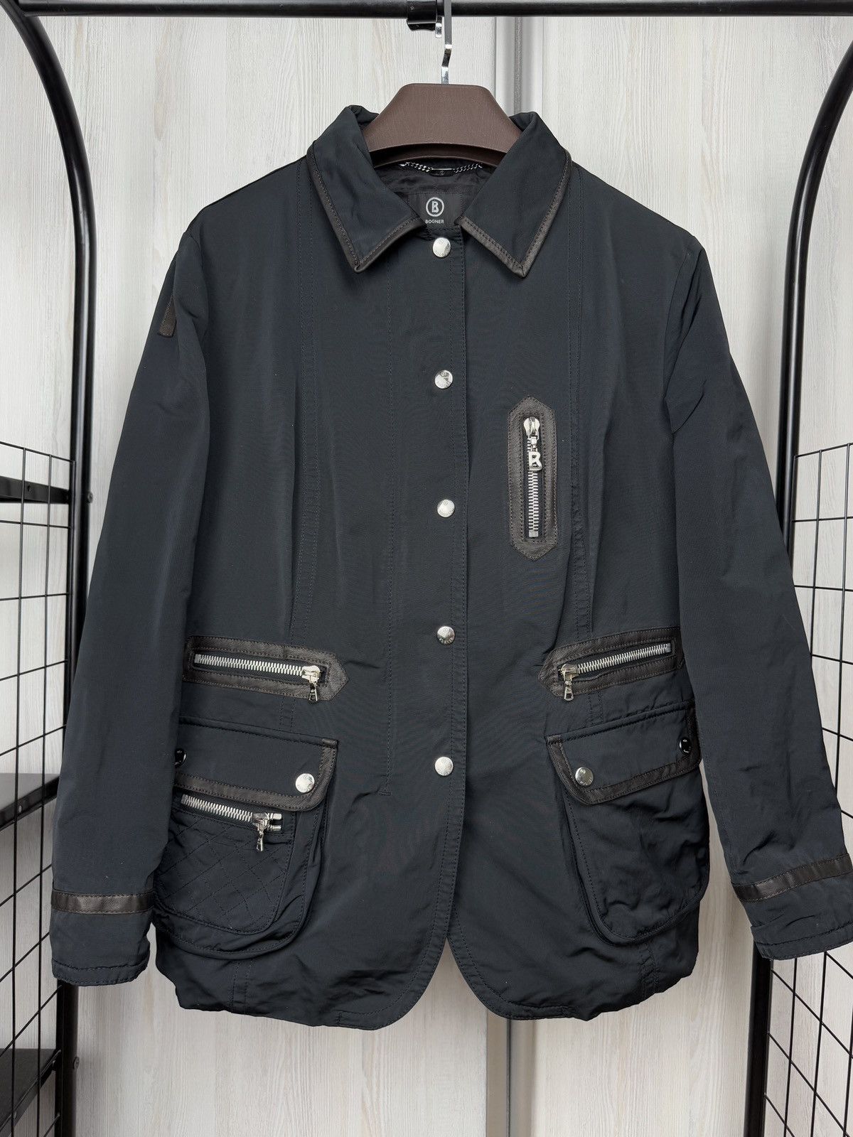 Bogner Bogner women multipocket zip jacket black size US16 Size XXL / US 16-18 / IT 52-54 - 2 Thumbnail