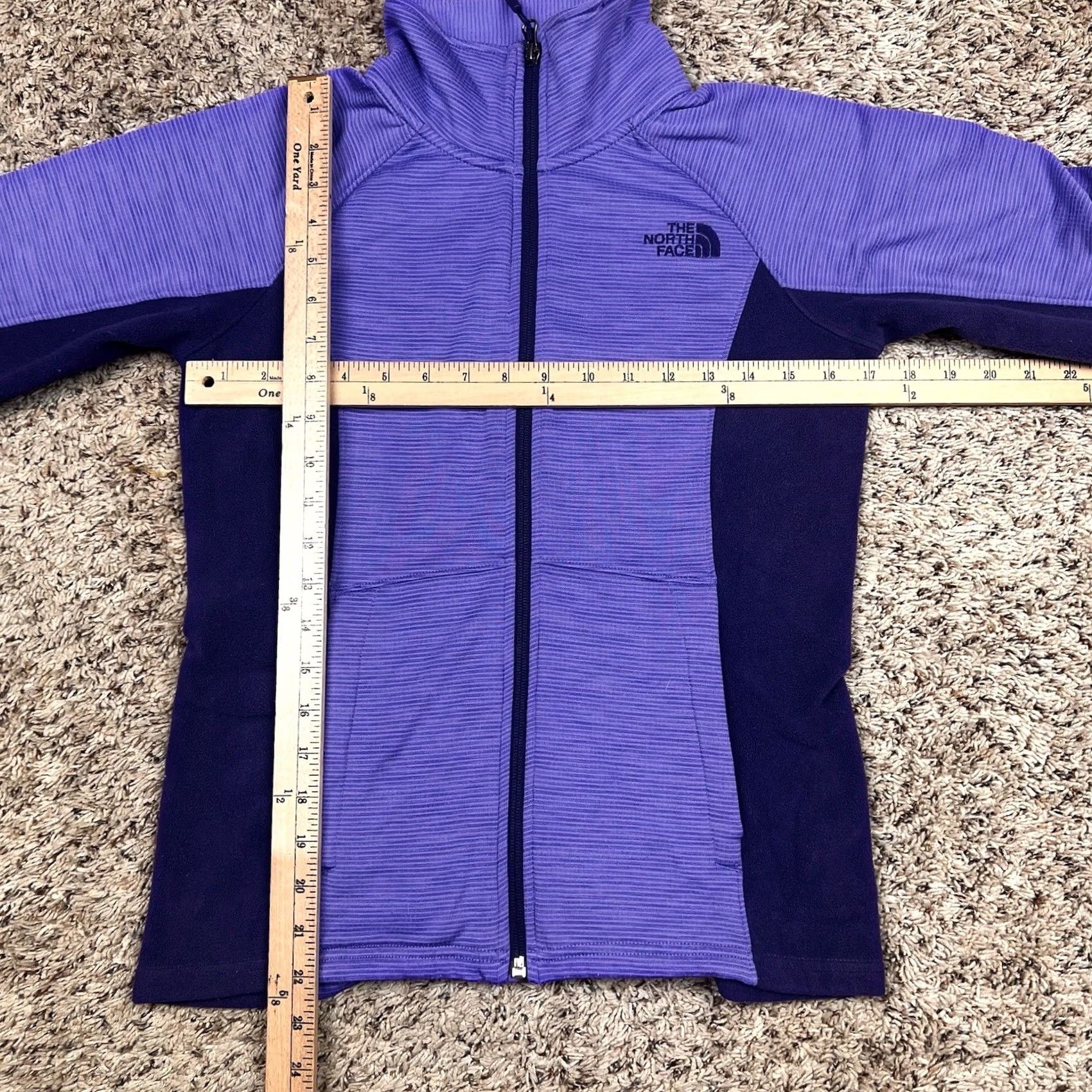 The North Face The North Face Purple Full Zip Activewear Jacket Womens S Embroidered Logo Shirt Size S / US 4 / IT 40 - 6 Thumbnail
