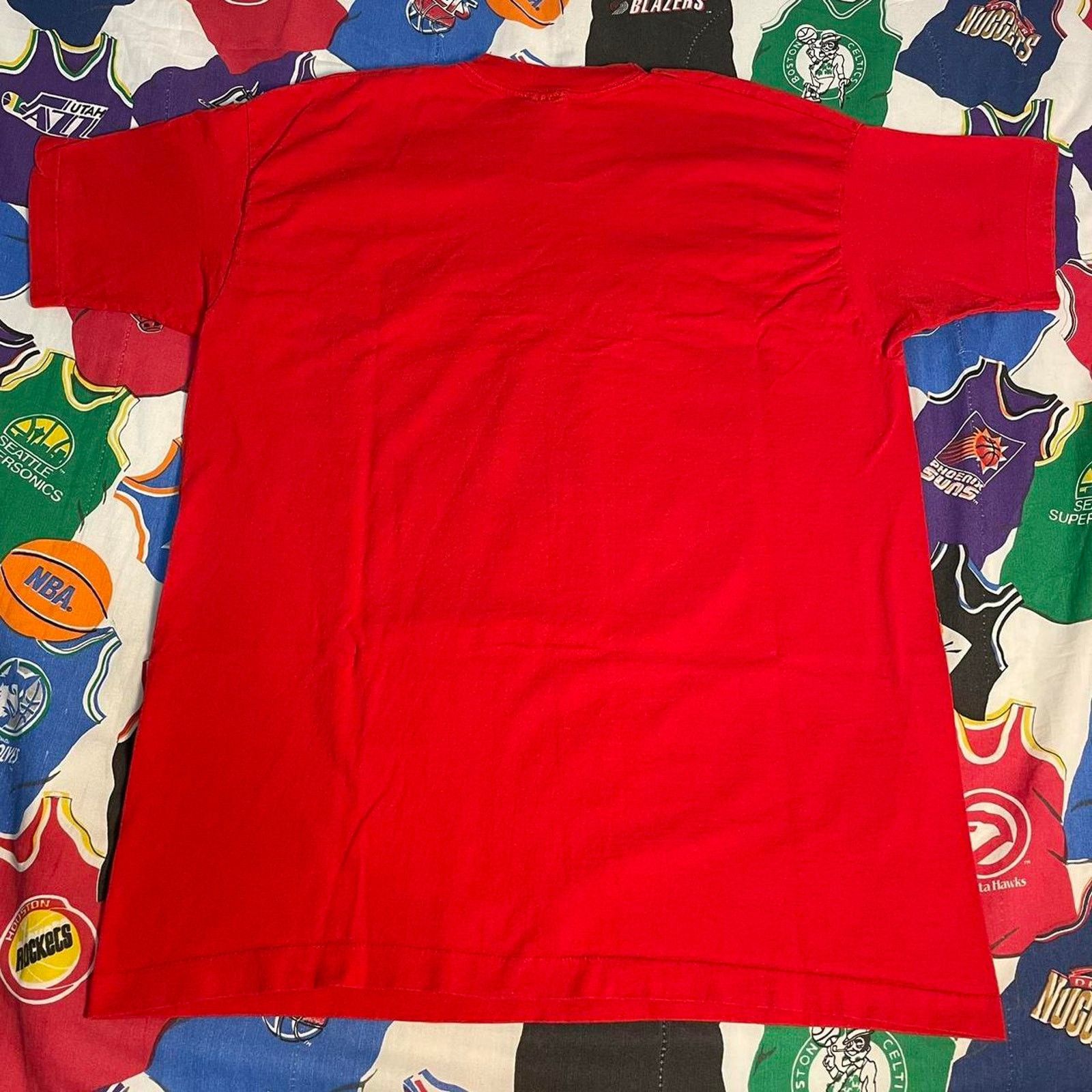 NCAA × Vintage Vintage 90s NCAA Fresno State Bulldogs Basketball Tee Size US XL / EU 56 / 4 - 2 Thumbnail