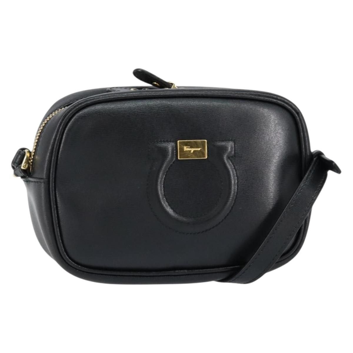 Salvatore Ferragamo Salvatore Ferragamo City Camera Leather Size ONE SIZE - 1 Thumbnail