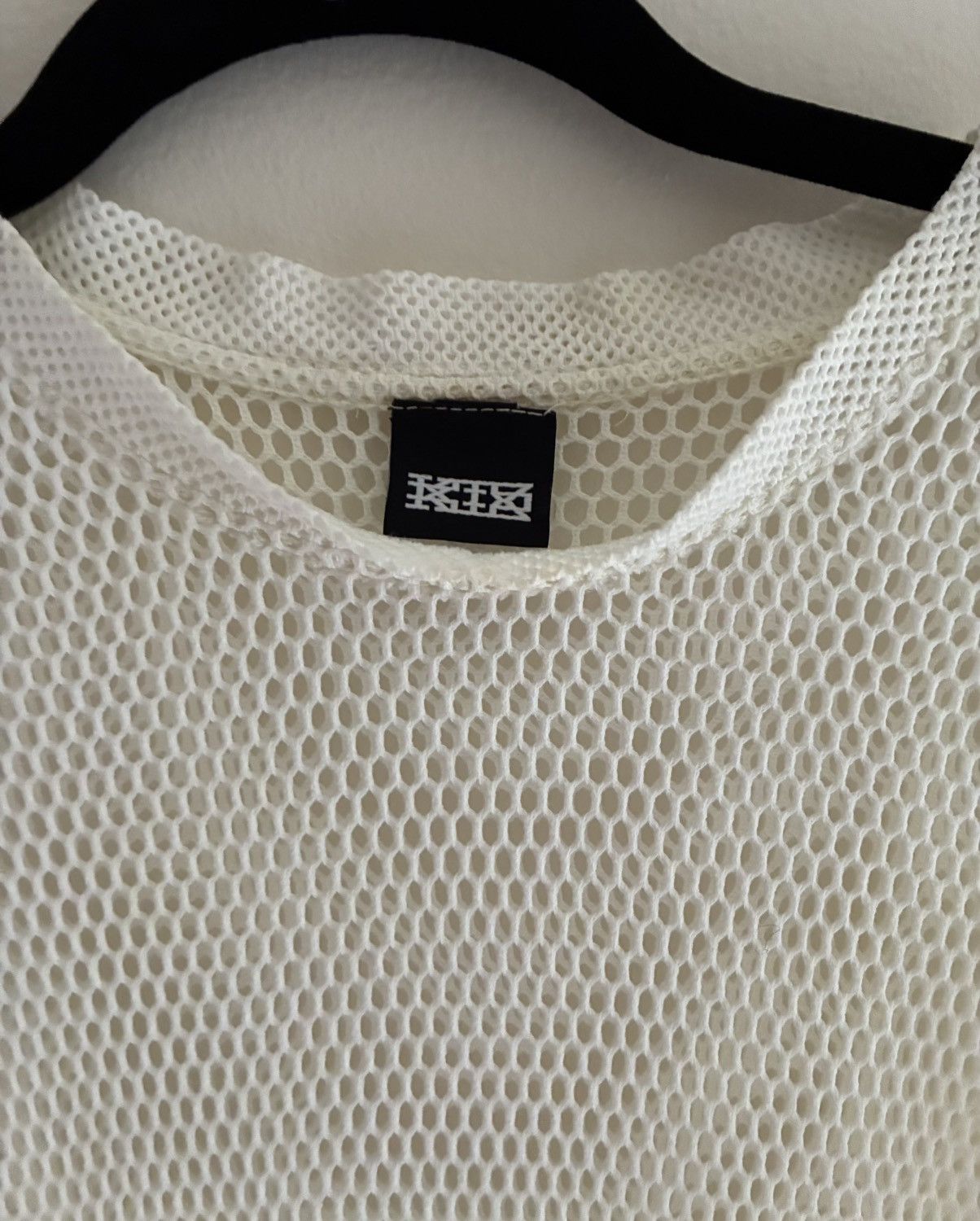 KTZ KTZ White Sleeveless Mesh Top Size US L / EU 52-54 / 3 - 3 Thumbnail