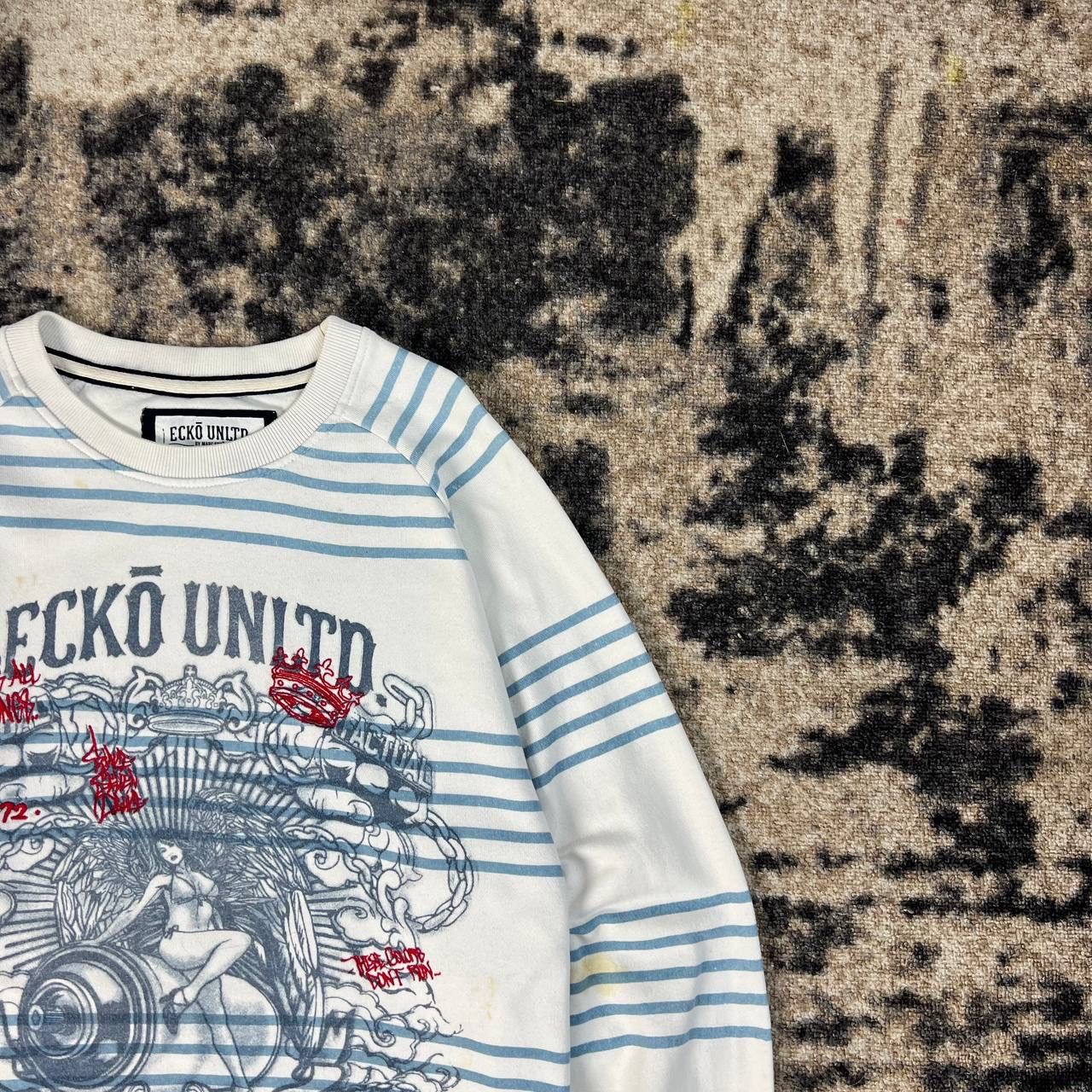 Ecko Unltd. Ecko Unltd Vintage Y2K Rare Big Logo Sweatshirt Size US L / EU 52-54 / 3 - 2 Thumbnail