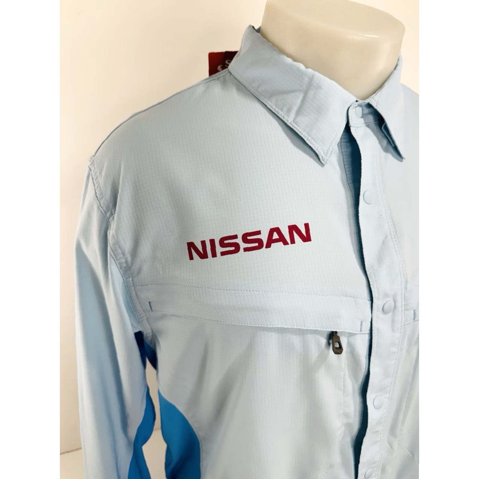 Vintage SIMMS / NISSAN TRUCK WARRIOR - NEW w TAG - UPF30+ Fishing L Shirt Size US L / EU 52-54 / 3 - 2 Thumbnail