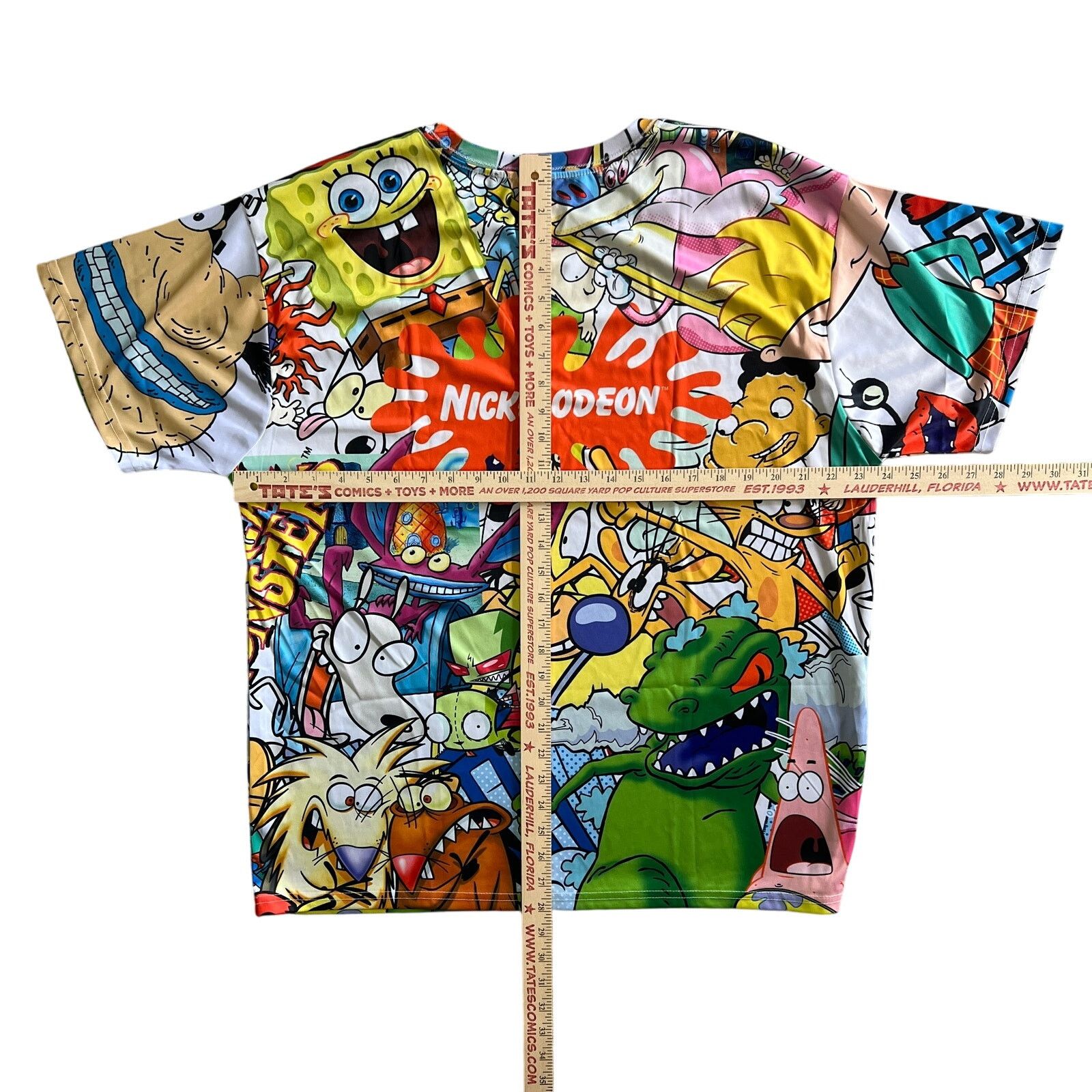 Nickelodeon Nickelodeon Cartoon Collage Tee L – All Over Print Graphic Size US L / EU 52-54 / 3 - 4 Thumbnail