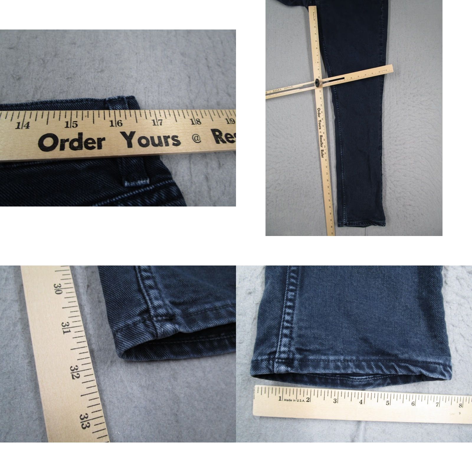 Acne Studios Acne Studios Jeans Vega Bladerunner Slim Stretch Tapered 34x32 Blue Denim Mens Size US 34 / EU 50 - 8 Thumbnail