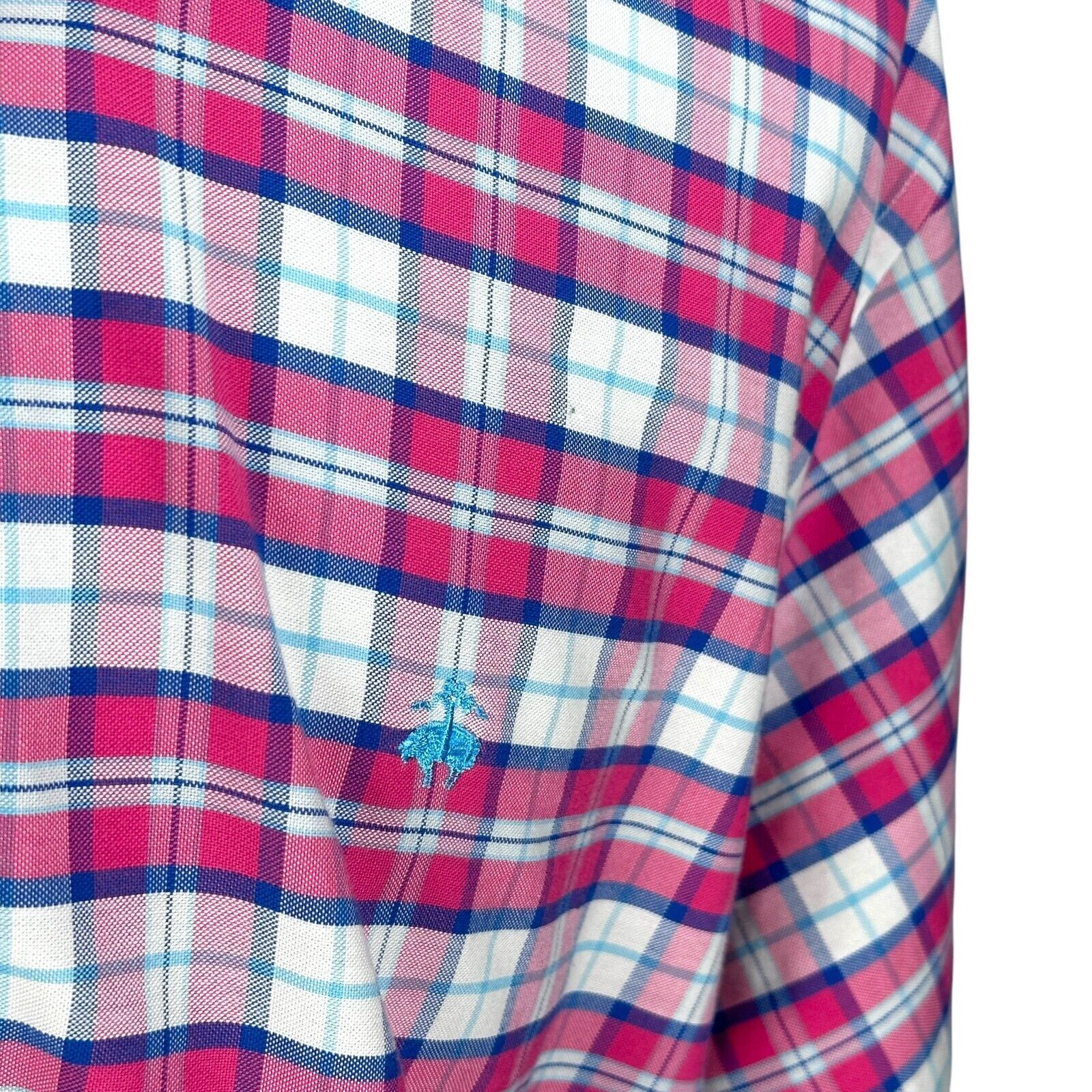 Brooks Brothers Brooks Brother Oxford Shirt Men’s 2XL Pink White Button-Down Size US XXL / EU 58 / 5 - 3 Thumbnail
