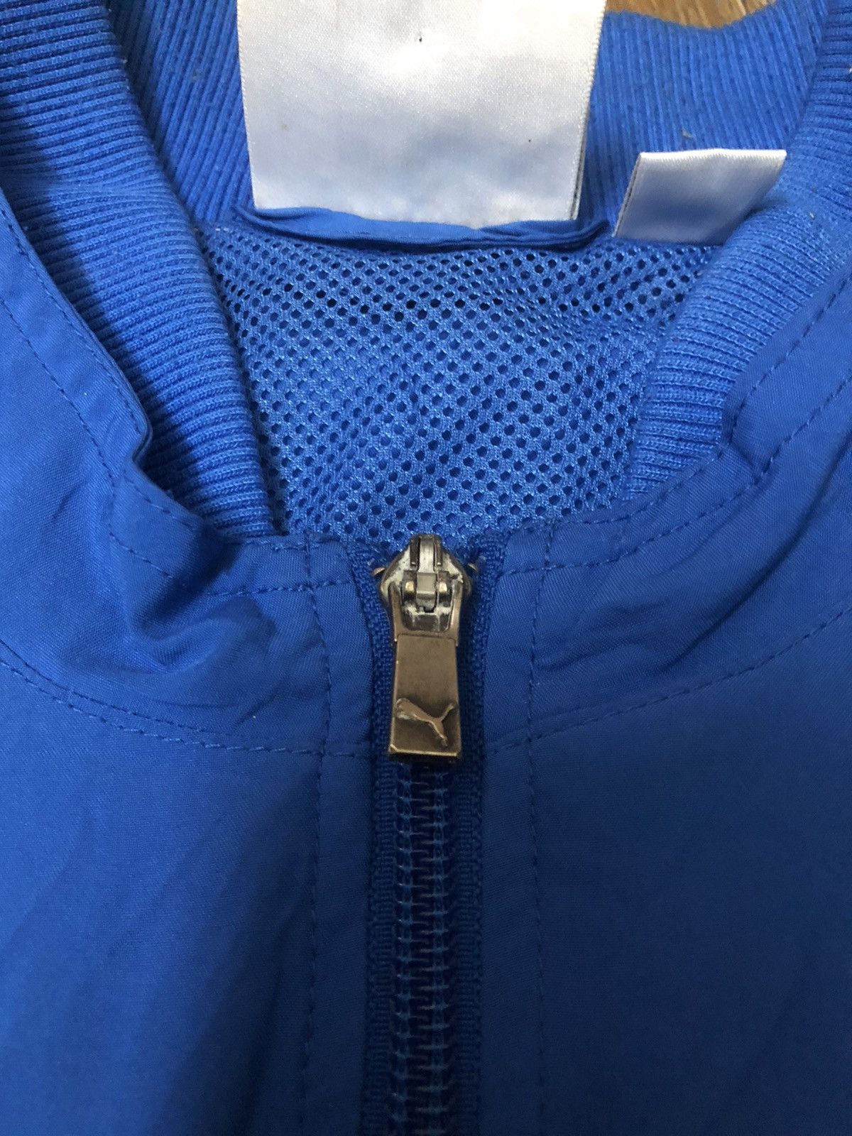 Puma × Vintage Puma italia full zip track blue national jacket soccer Size US L / EU 52-54 / 3 - 7 Thumbnail