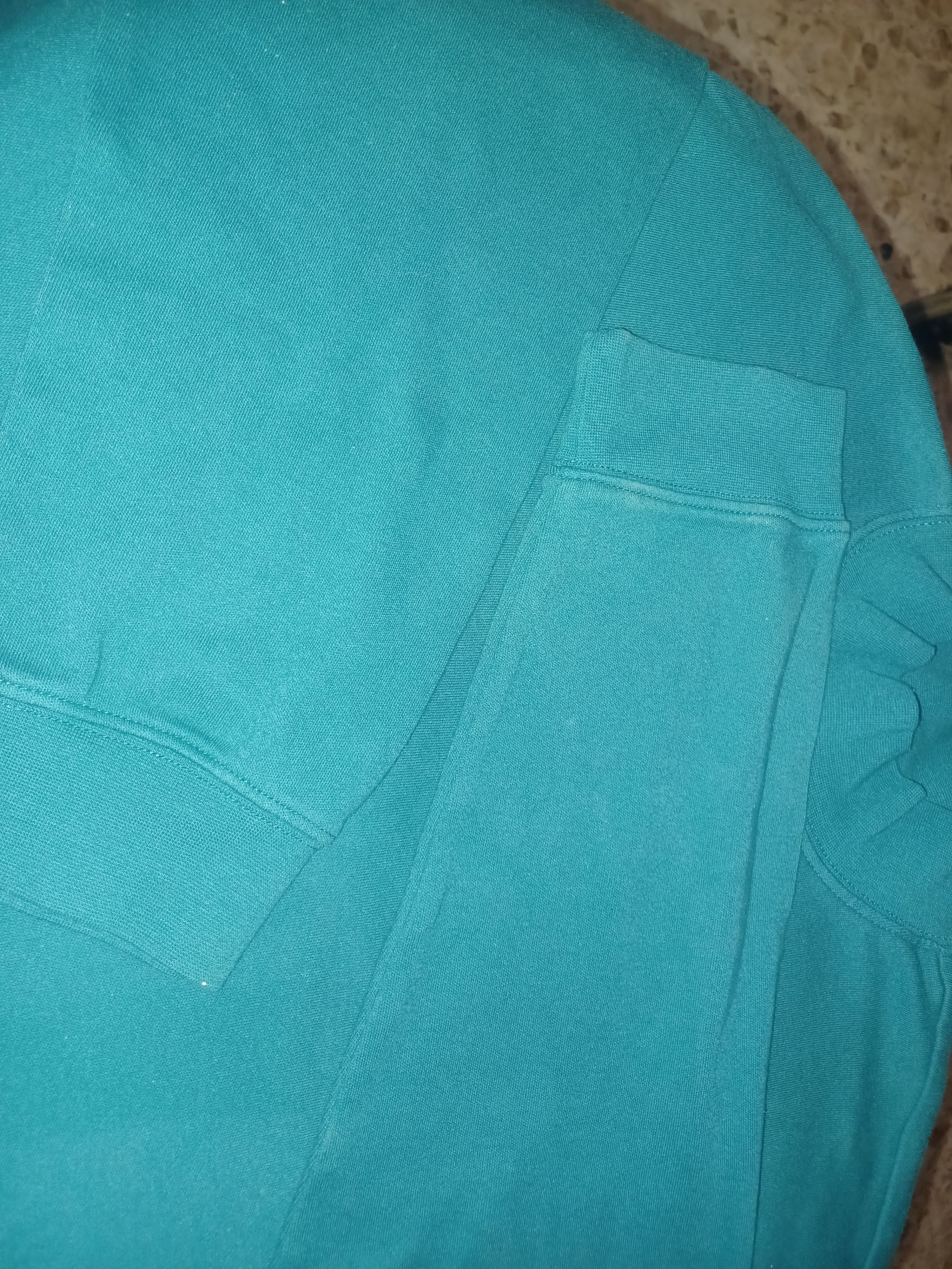 Basic Editions Basic Editions Women's Long Sleeve Tee XLT Green NWOT Size ONE SIZE - 4 Thumbnail