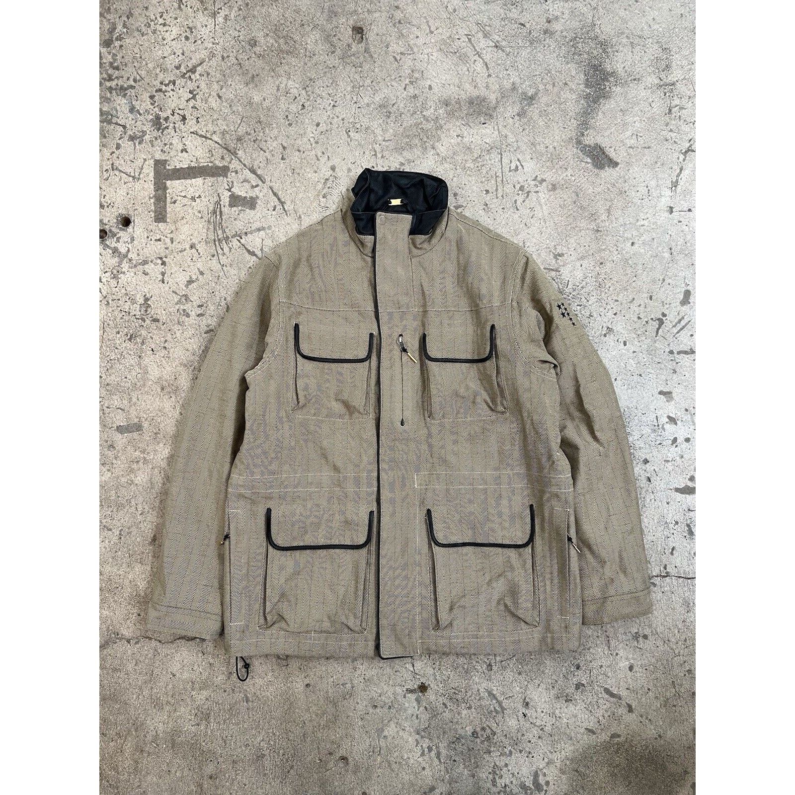 Nike Nike AF1 ‘82 RARE VTG Jacket Coat Mens L Herringbone Pattern Size US L / EU 52-54 / 3 - 1 Thumbnail