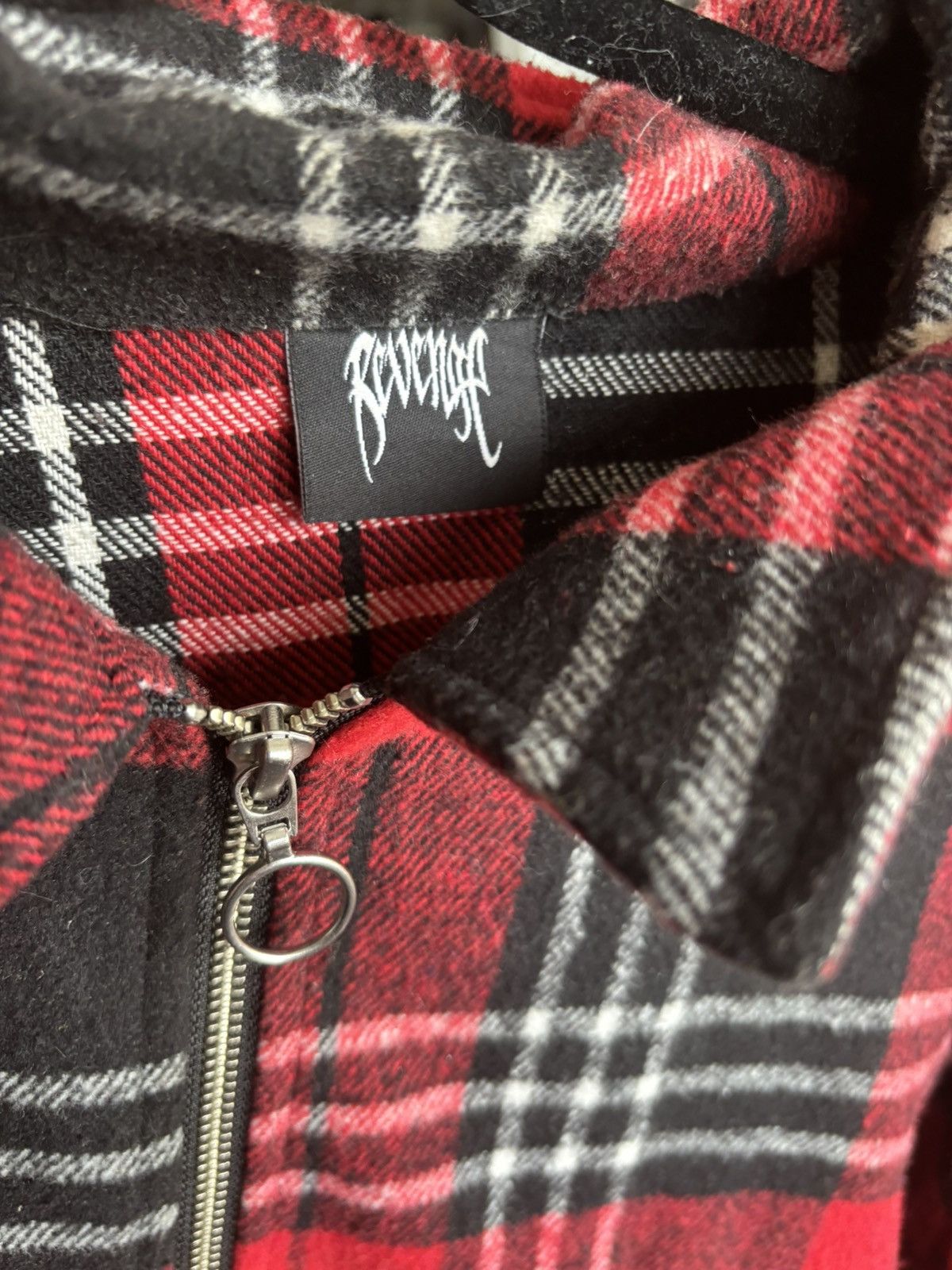 Revenge Red Revenge Embroidered Flannel Size US XL / EU 56 / 4 - 3 Thumbnail