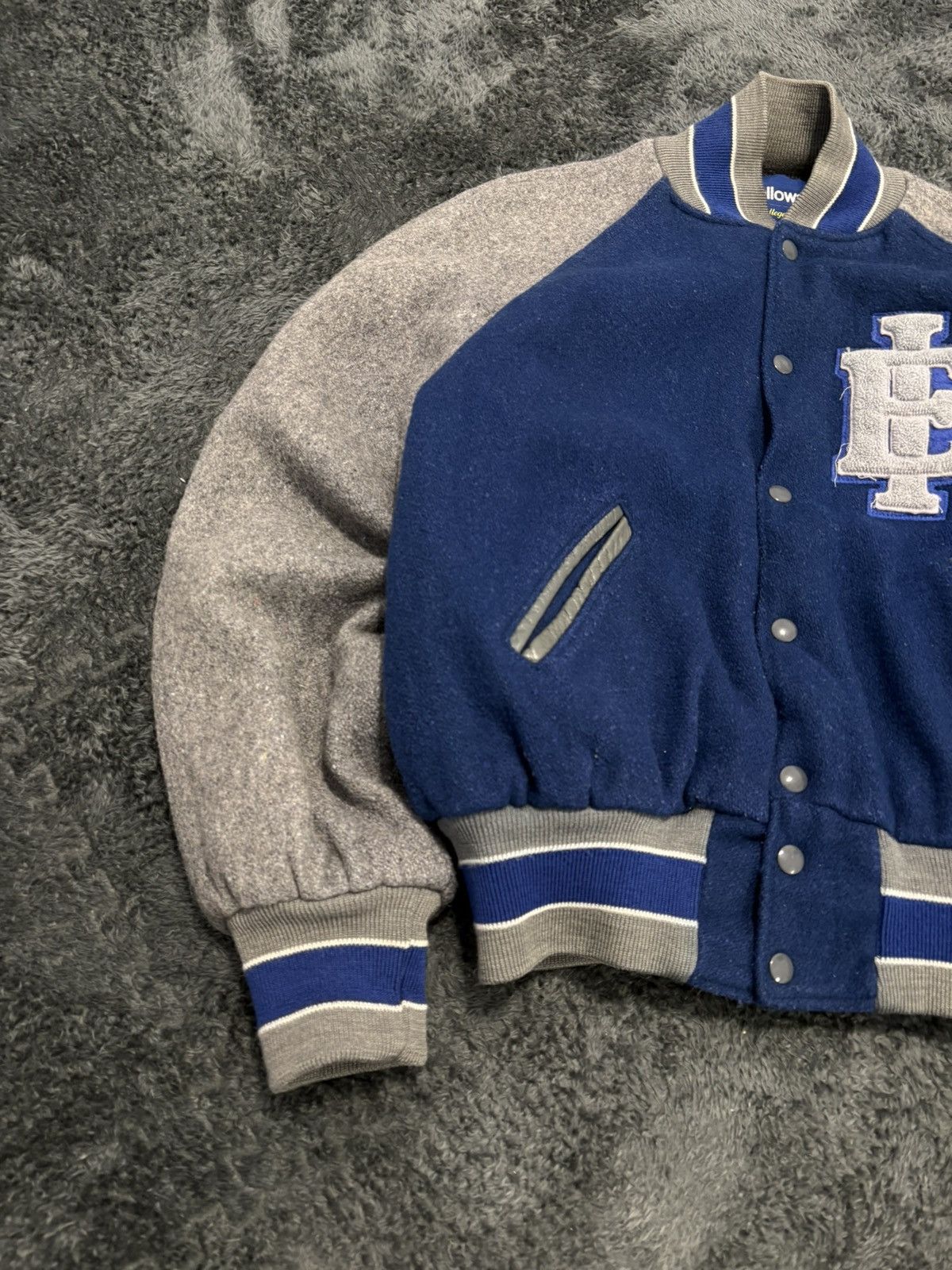 Vintage Vintage Wool Varsity Jacket Holloway USA 70s Size US M / EU 48-50 / 2 - 3 Thumbnail