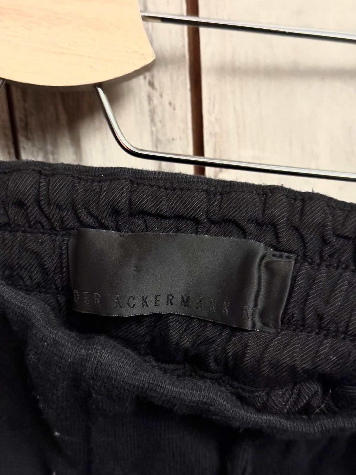 Haider Ackermann haider ackermann black joggers pants M women Size 27" / US 4 / IT 40 - 2 Thumbnail