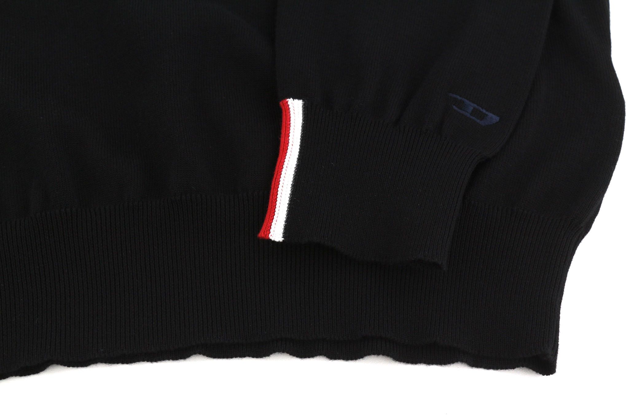 Diesel K-YONKERS M Black Crew Neck Tight-Knit Logo 40389 Size US M / EU 48-50 / 2 - 5 Thumbnail