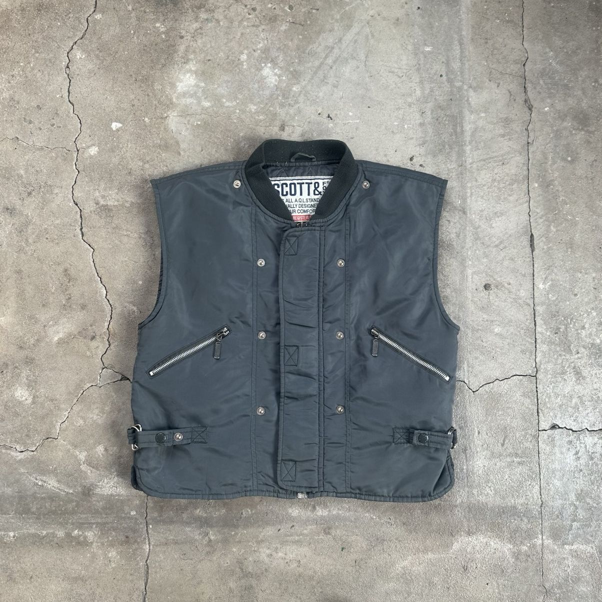 Scott Military Vest Jacket Flyers Man Intermediate MA1 Very