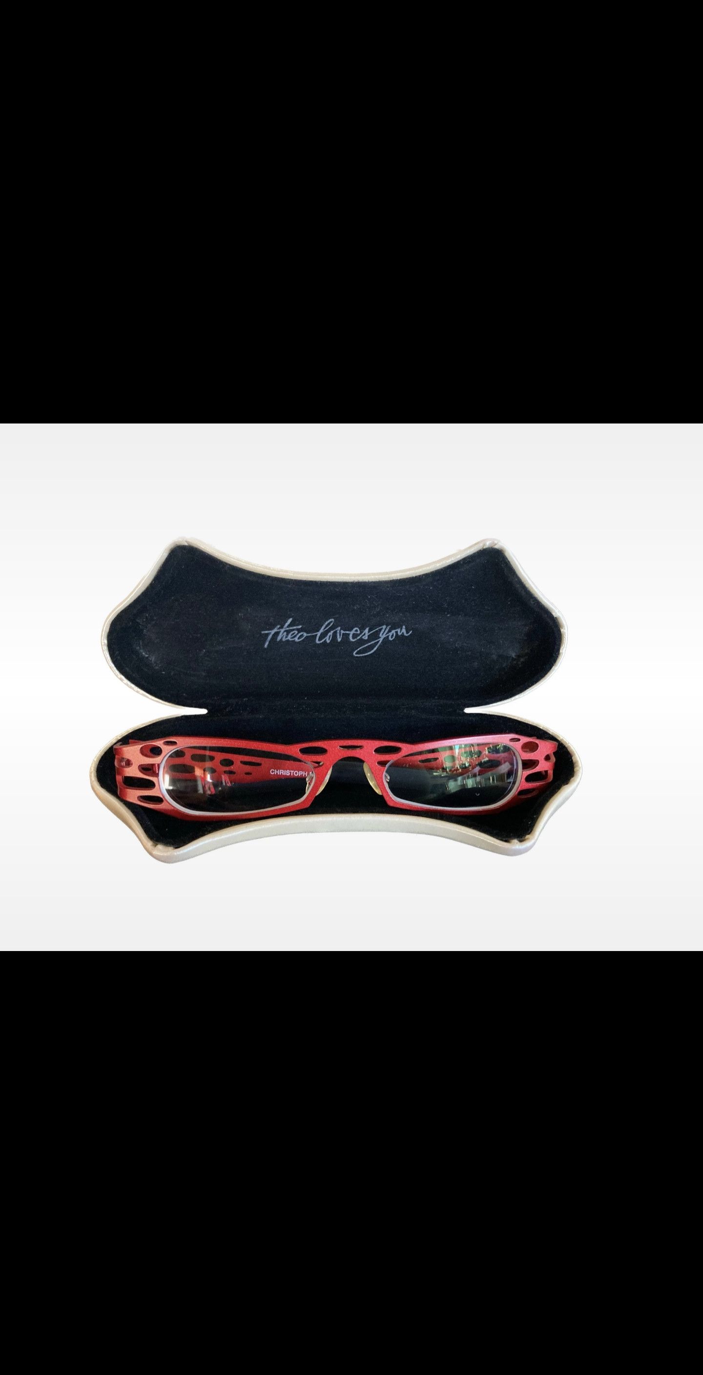 Other Theo by Chis. Broich "Rana" Eyeglasses Frame Pure Titanium Size ONE SIZE - 5 Thumbnail
